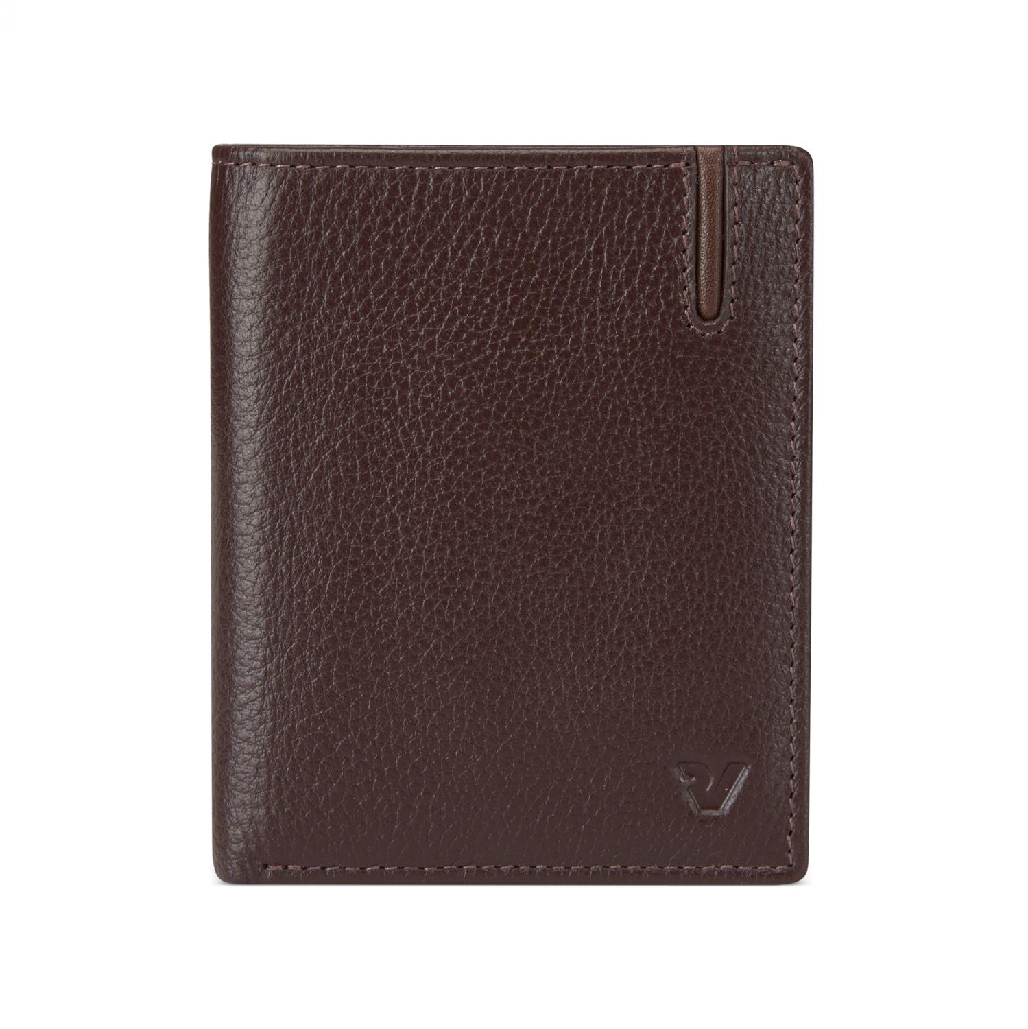 Roncato Liverpool Porta Carte Di Credito 10x8x1 Cm - Marrone