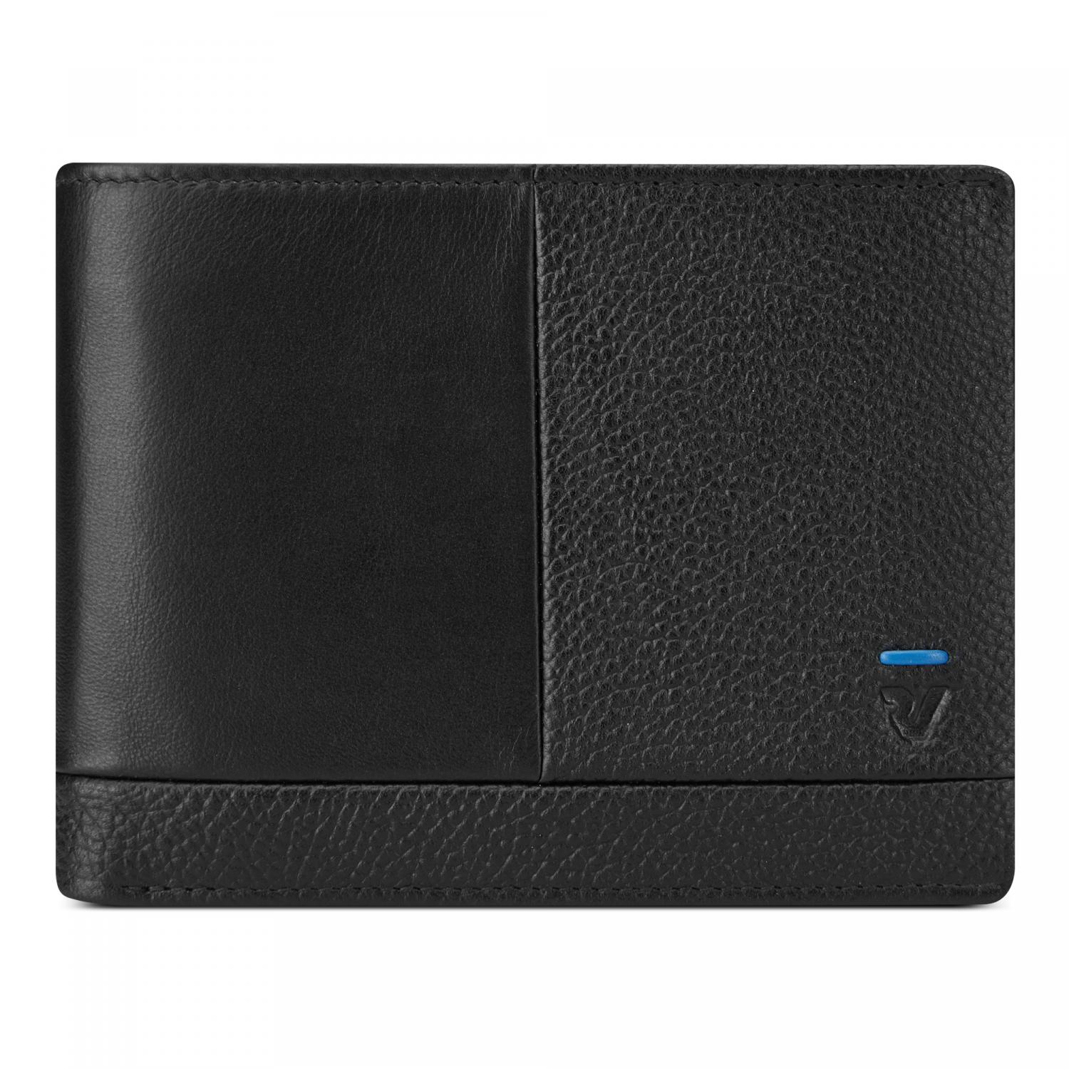 TRIAL DLX Portafoglio uomo 9,5x12,5x2,5 cm - Nero