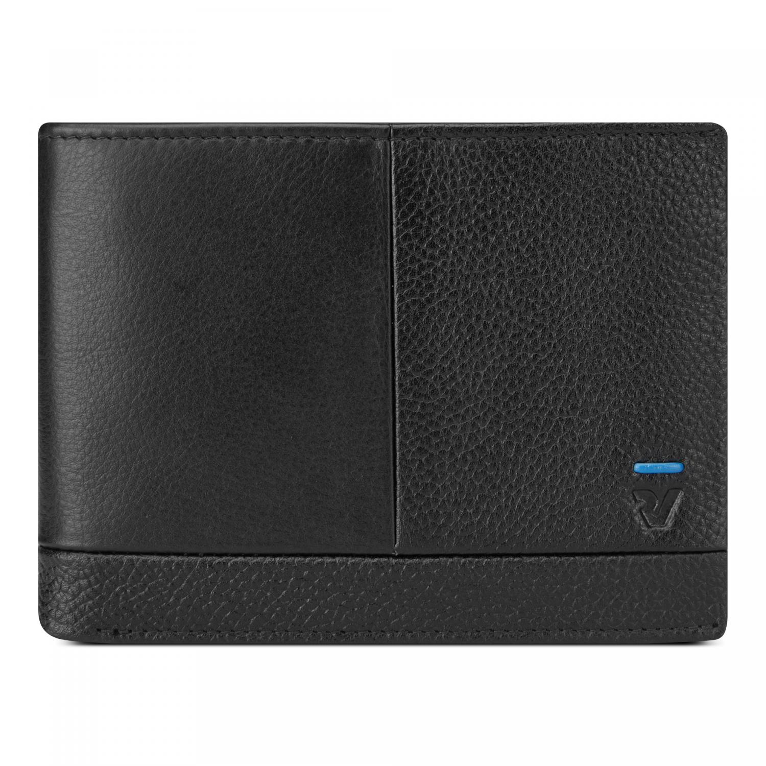 TRIAL DLX Portafoglio uomo 9,5x12,5x2 cm - Nero