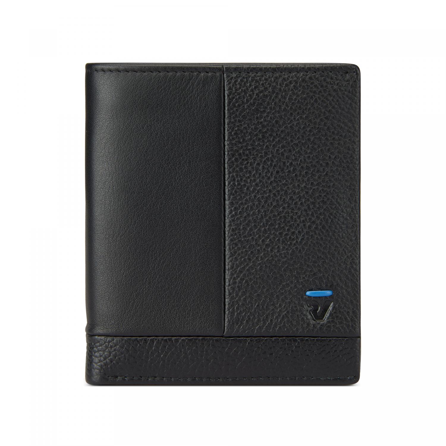 TRIAL DLX Portafoglio uomo 11x9x1,5 cm - Nero