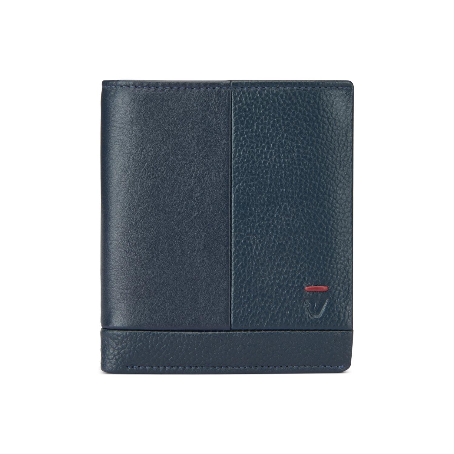 Roncato Trial Dlx Portafoglio Uomo 11x9x1.5 Cm - Blu Navy