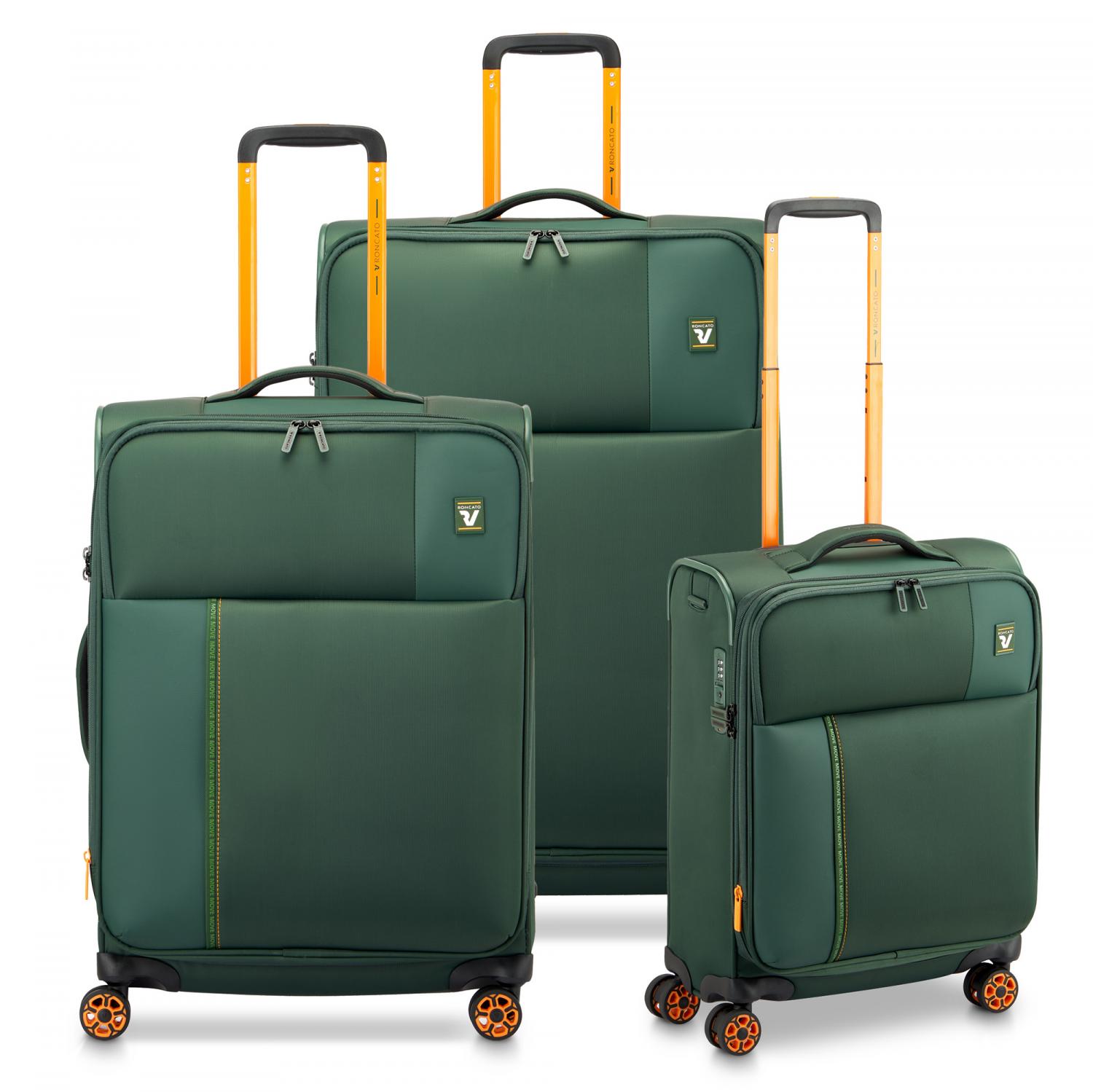 Roncato Move Set Valigie - Verde Mimetico