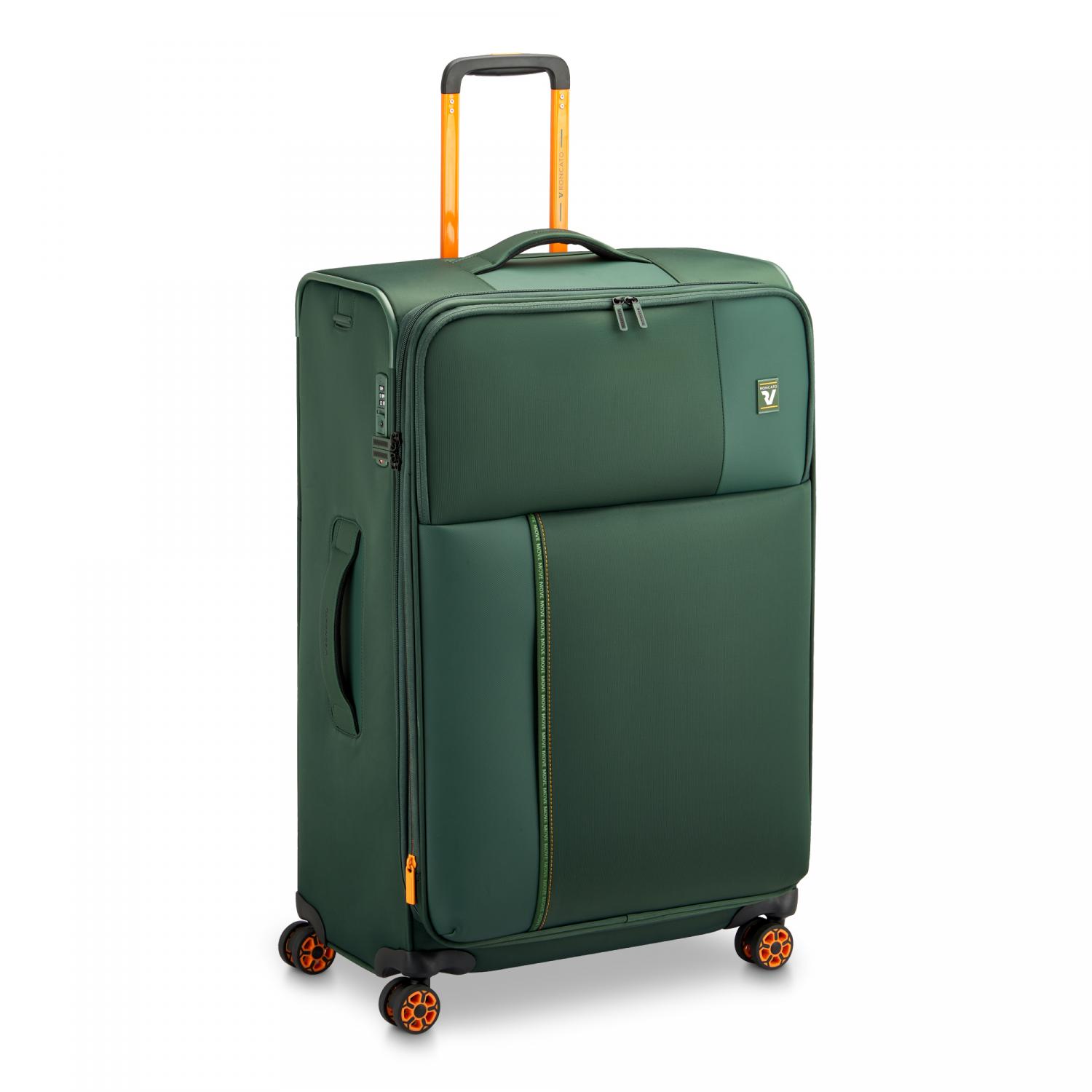 Roncato Move Trolley Grande 77 Cm Espandibile - Verde Mimetico