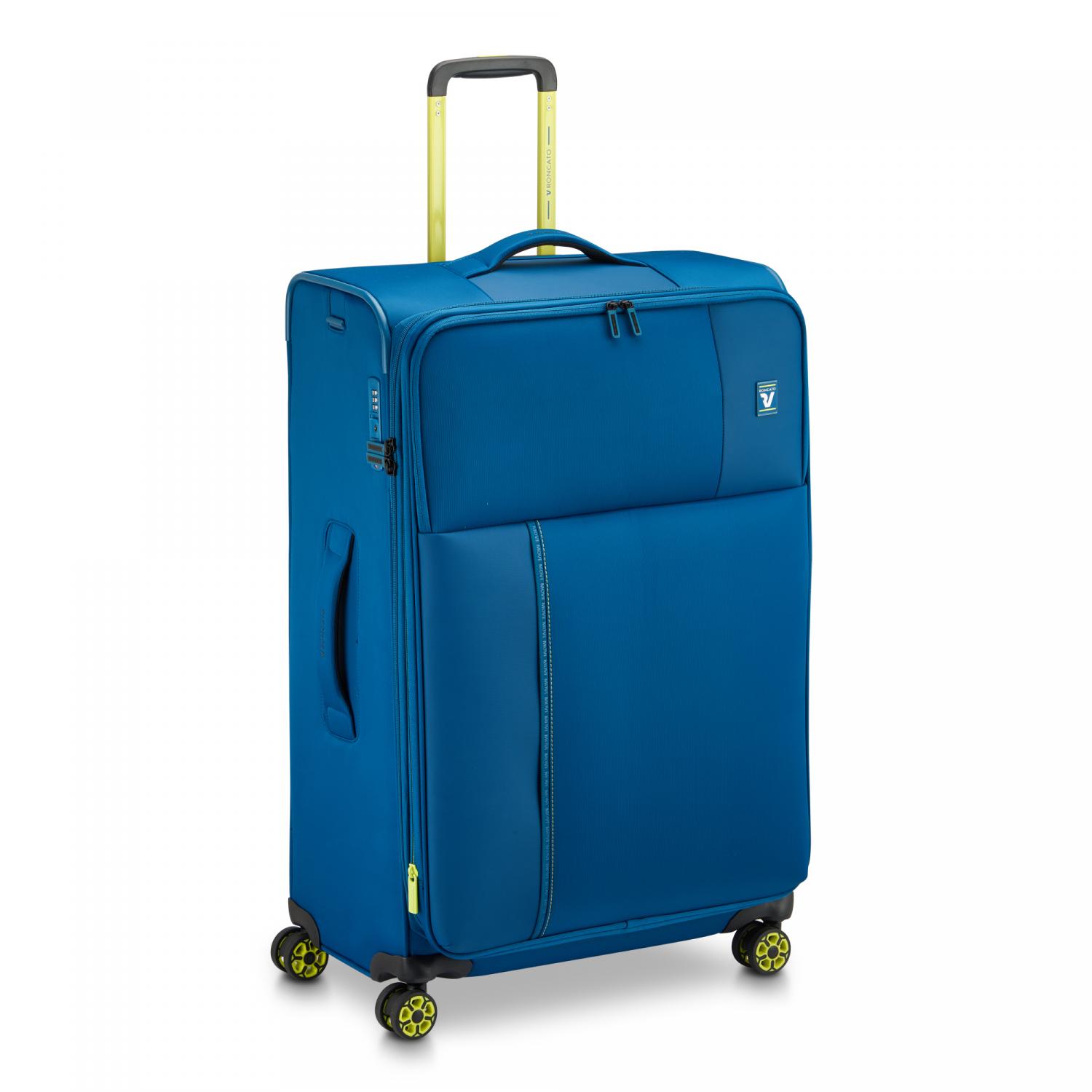 Roncato Move Trolley Grande 77 Cm Espandibile - Blu Laguna