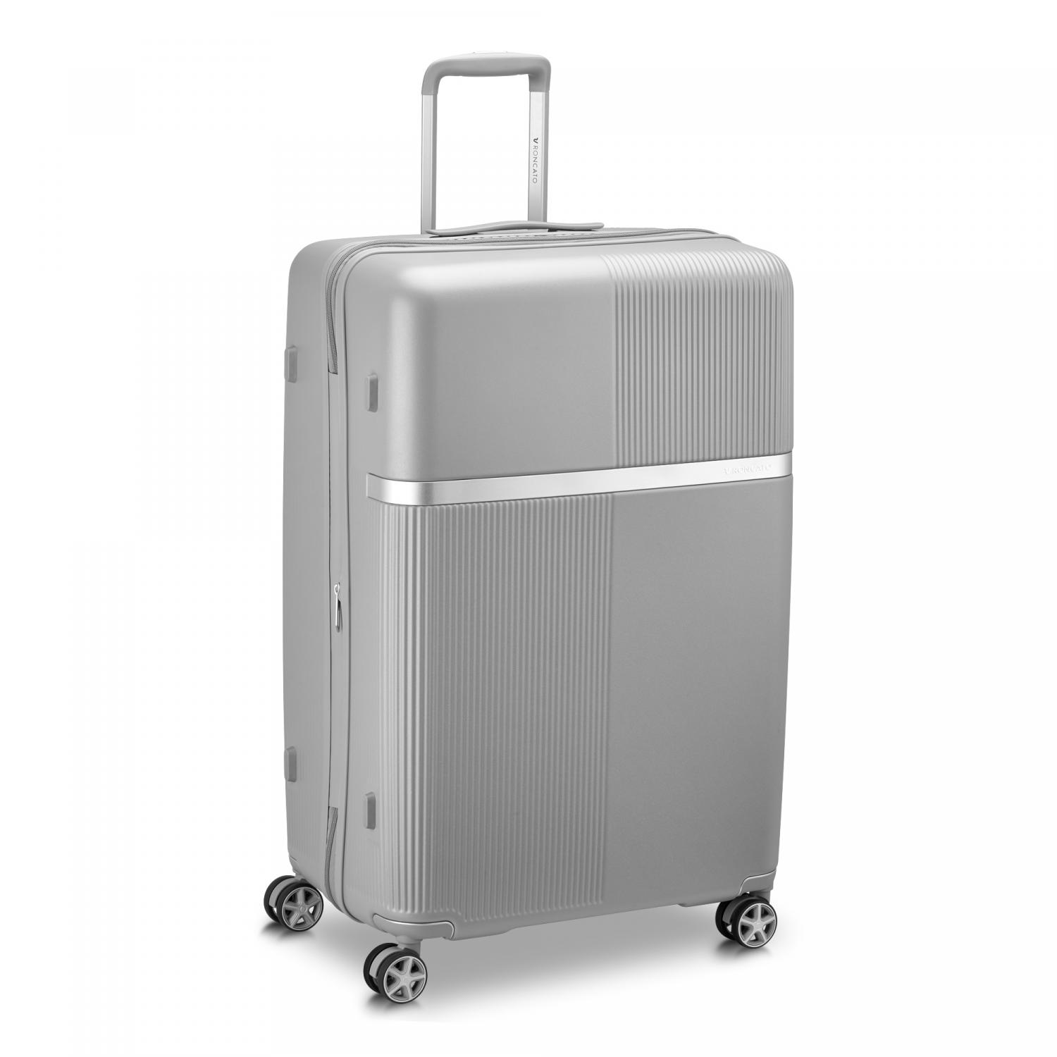 Roncato Airglam Trolley Grande 77 Cm Espandibile - Grigio Perla