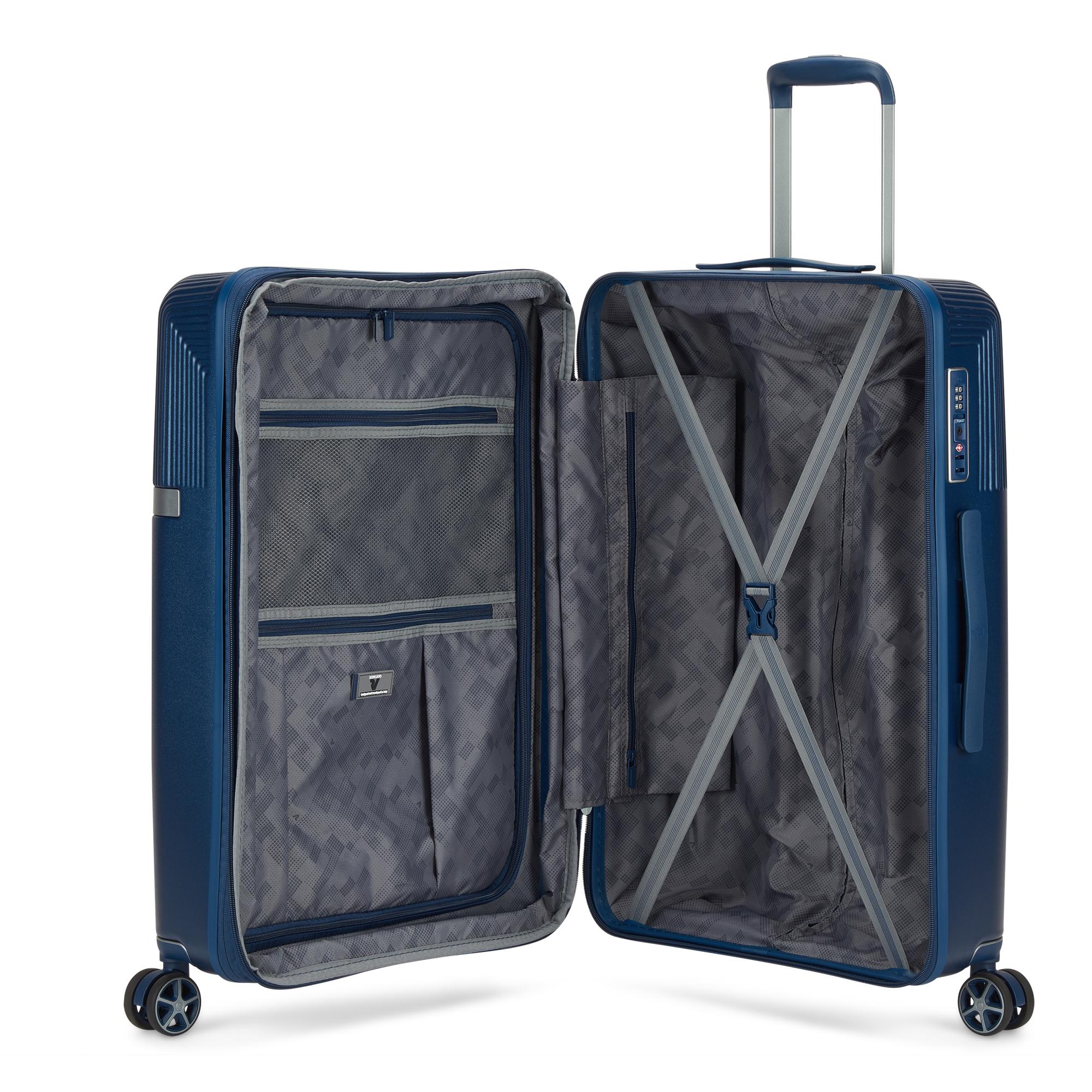 AIRGLAM Trolley medio 68 cm Espandibile - Blu Notte