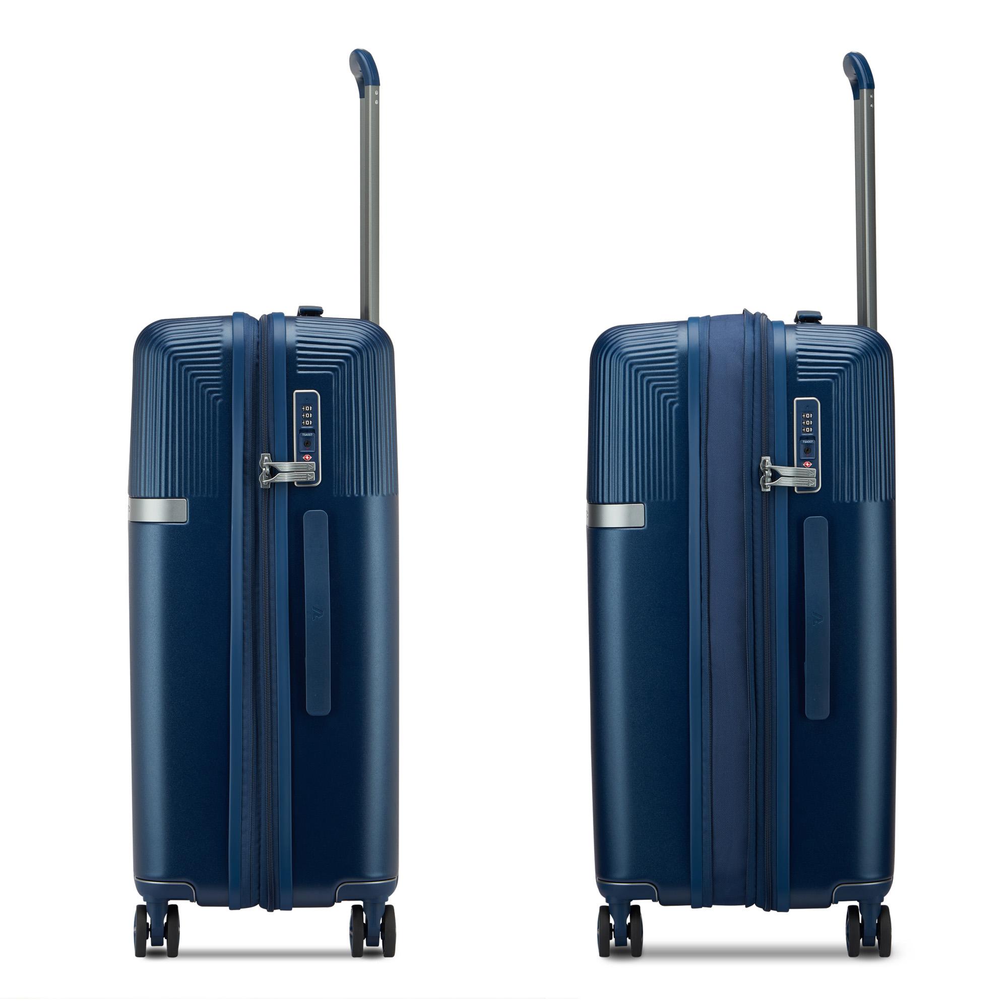 AIRGLAM Trolley medio 68 cm Espandibile - Blu Notte