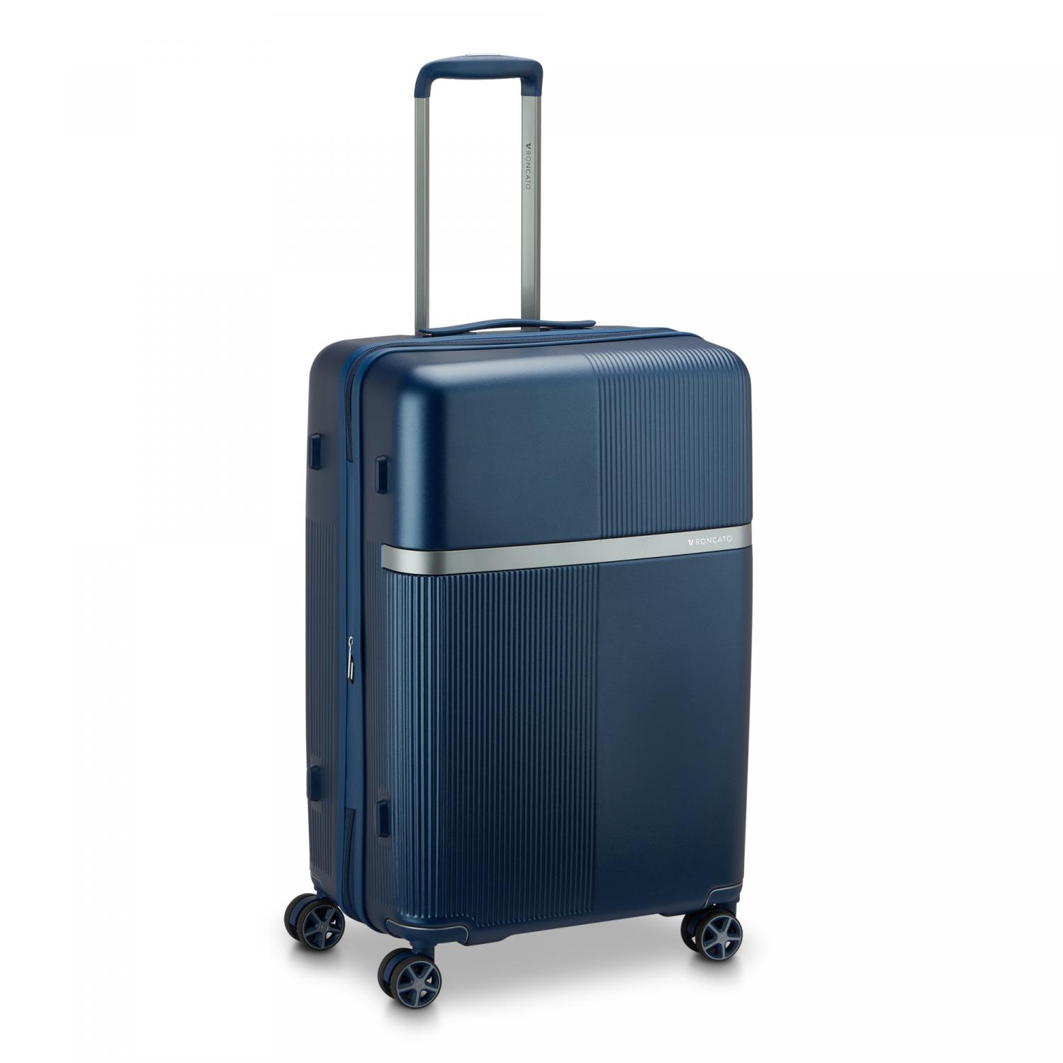 Roncato Airglam Trolley Medio 68 Cm Espandibile - Blu Notte