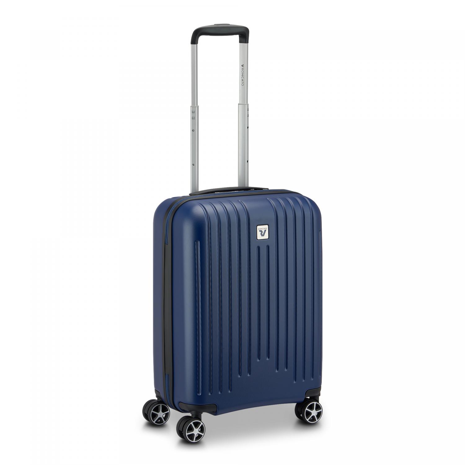 Roncato Electron 2.0 Trolley Bagaglio A Mano 55x40x20 Cm - Blu Notte