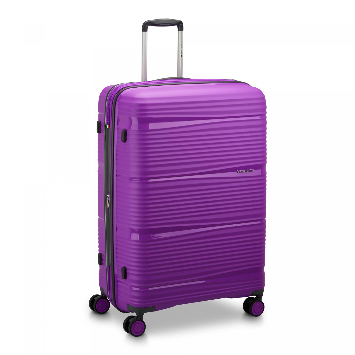 Roncato R-lite Trolley Grande 75 Cm Espandibile - Ciclamino
