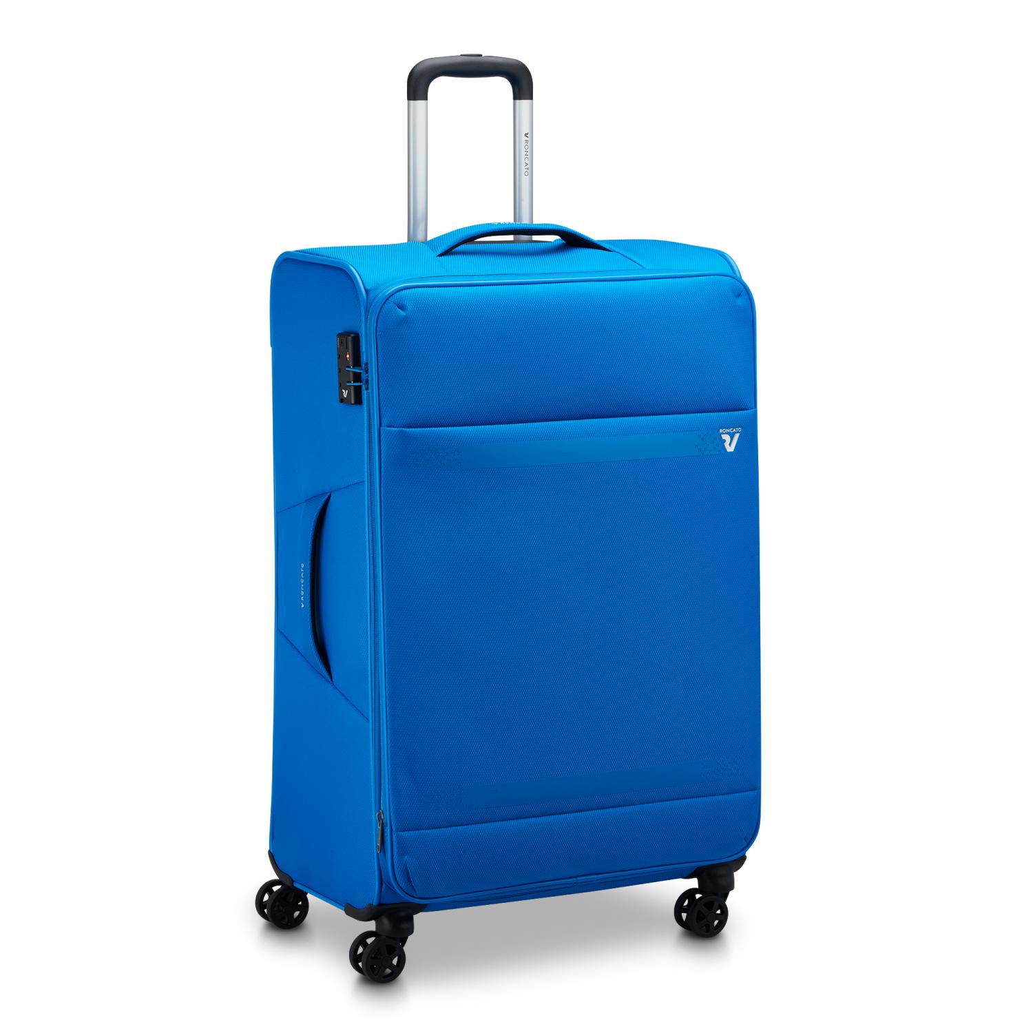 Roncato Jazz 4.0 Trolley Grande 78 Cm Espandibile - Bluette
