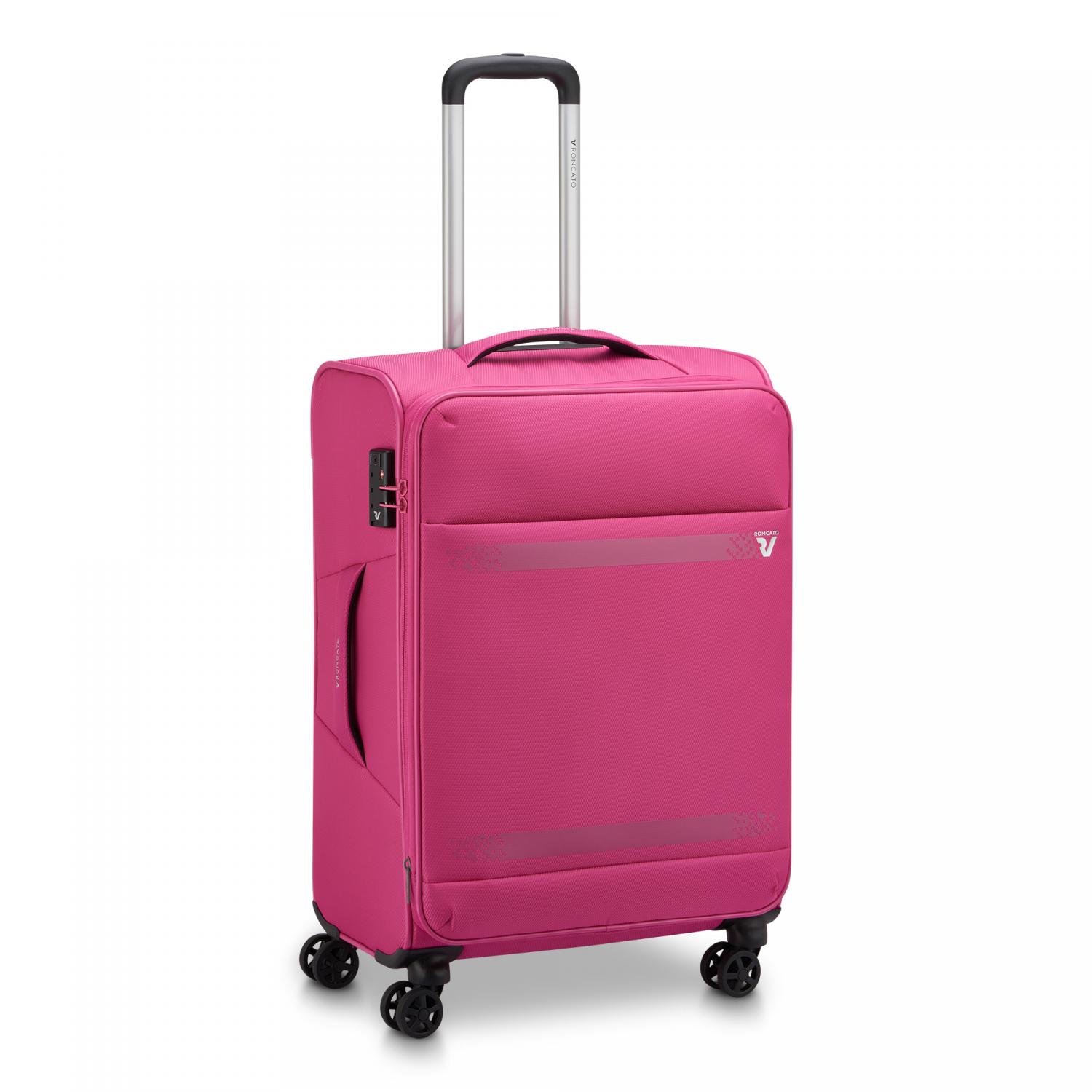 Roncato Jazz 4.0 Trolley Medio 65 Cm Espandibile - Fucsia