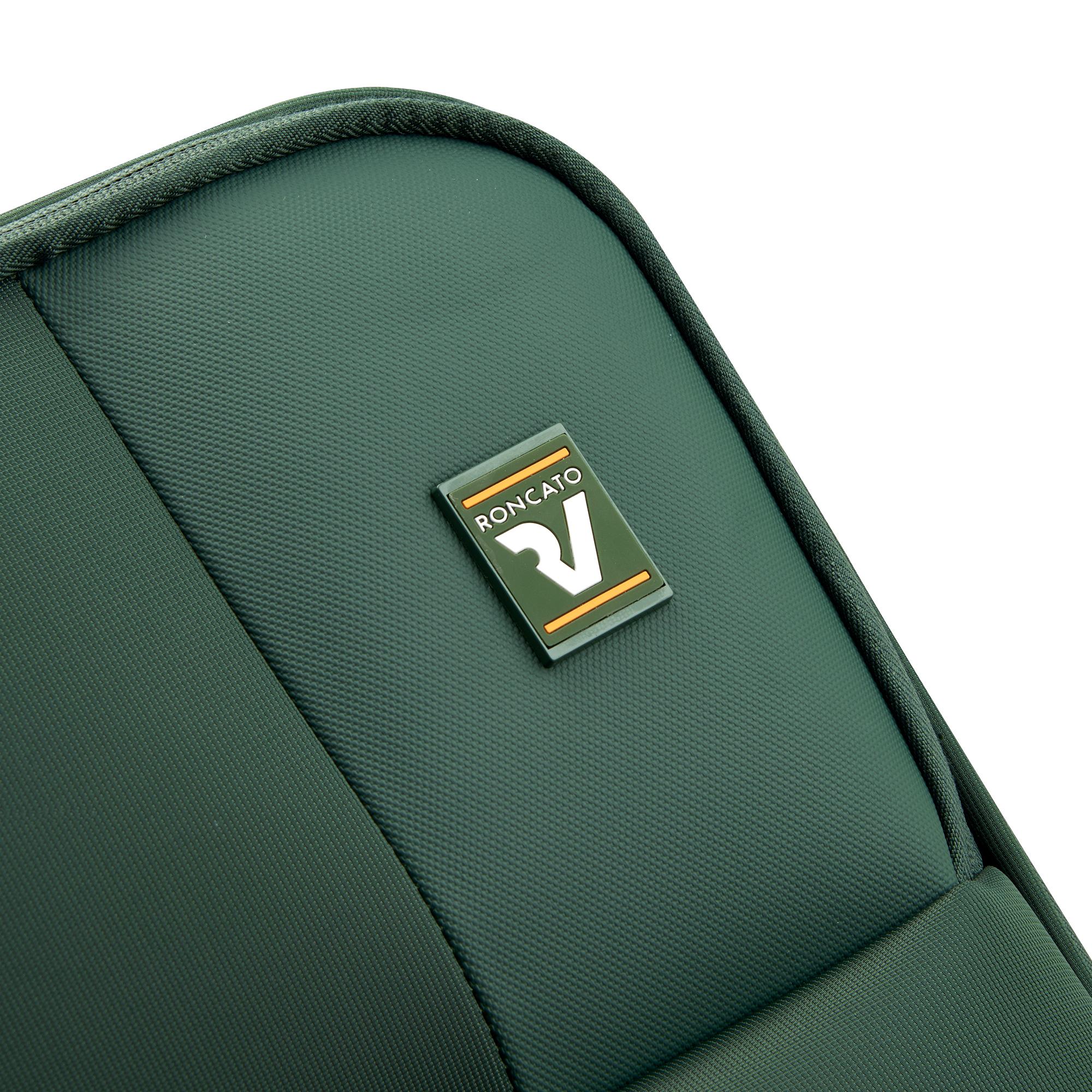 MOVE Trolley bagaglio a mano 55x40x20/23 cm Espandibile - Verde Mimetico