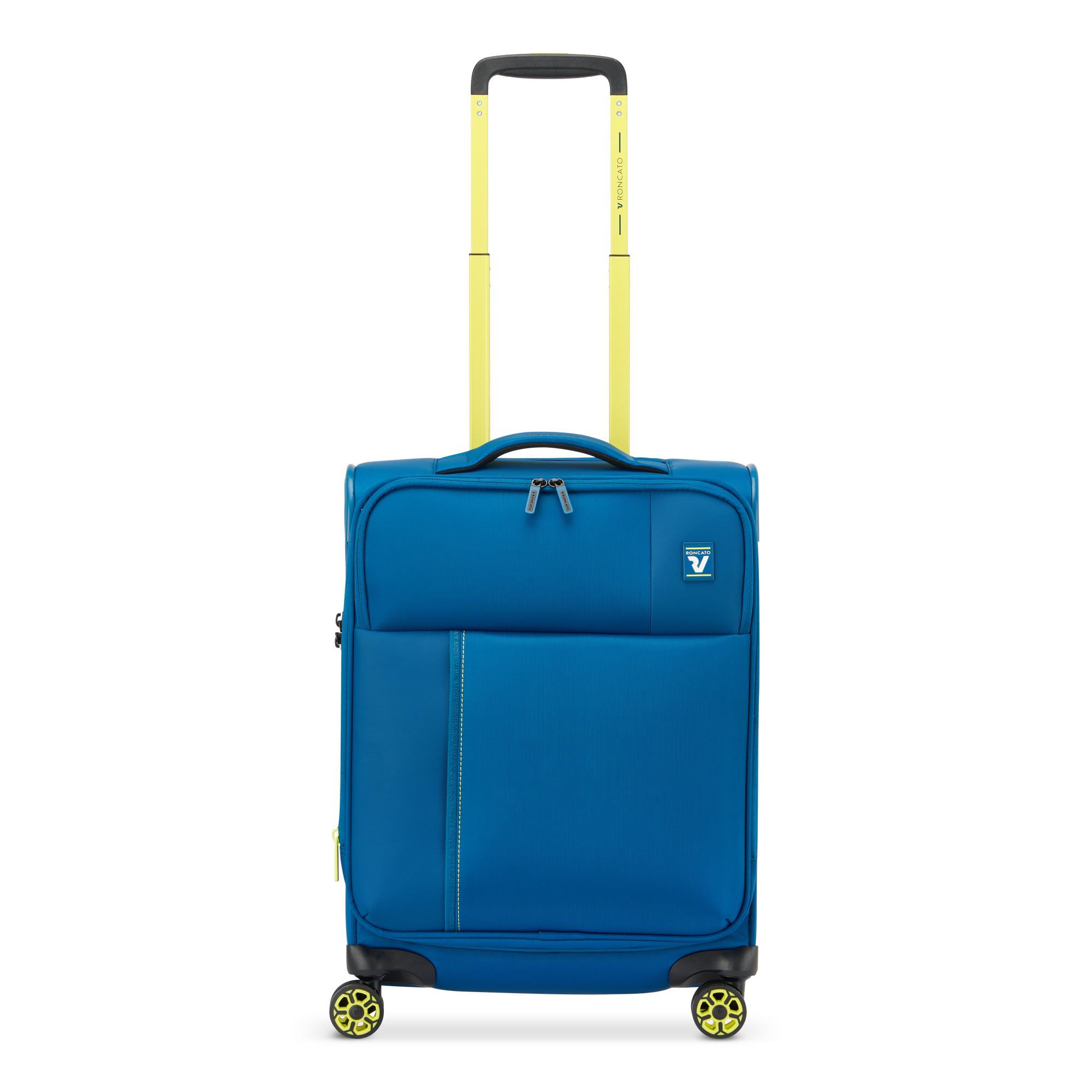 MOVE Trolley bagaglio a mano 55x40x20/23 cm Espandibile - Blu Laguna