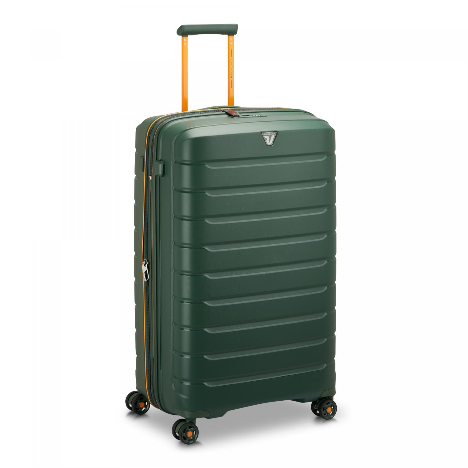 Roncato B-flying Move Trolley Grande 78 Cm Espandibile - Verde Mimetico