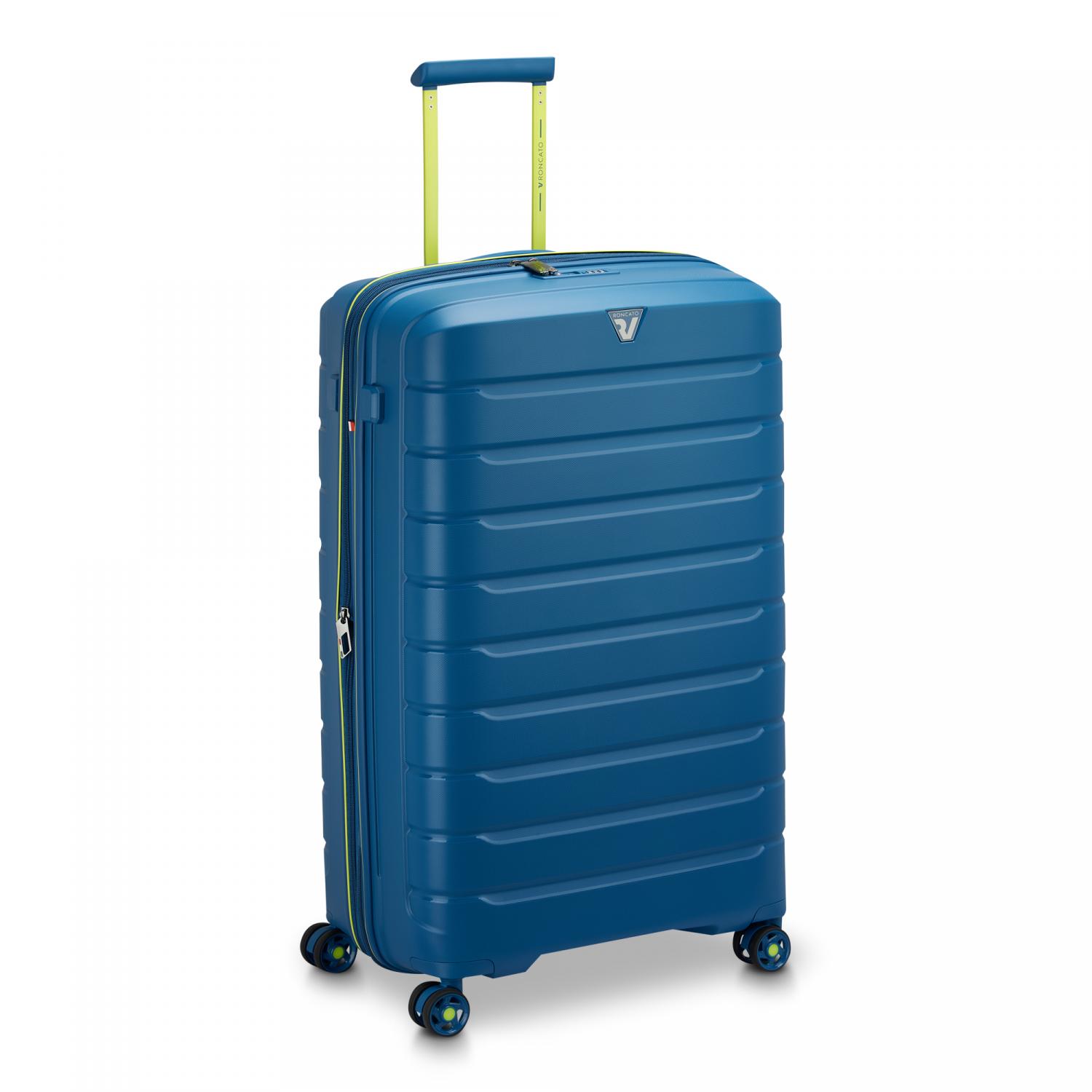 Roncato B-flying Move Trolley Grande 78 Cm Espandibile - Blu Laguna