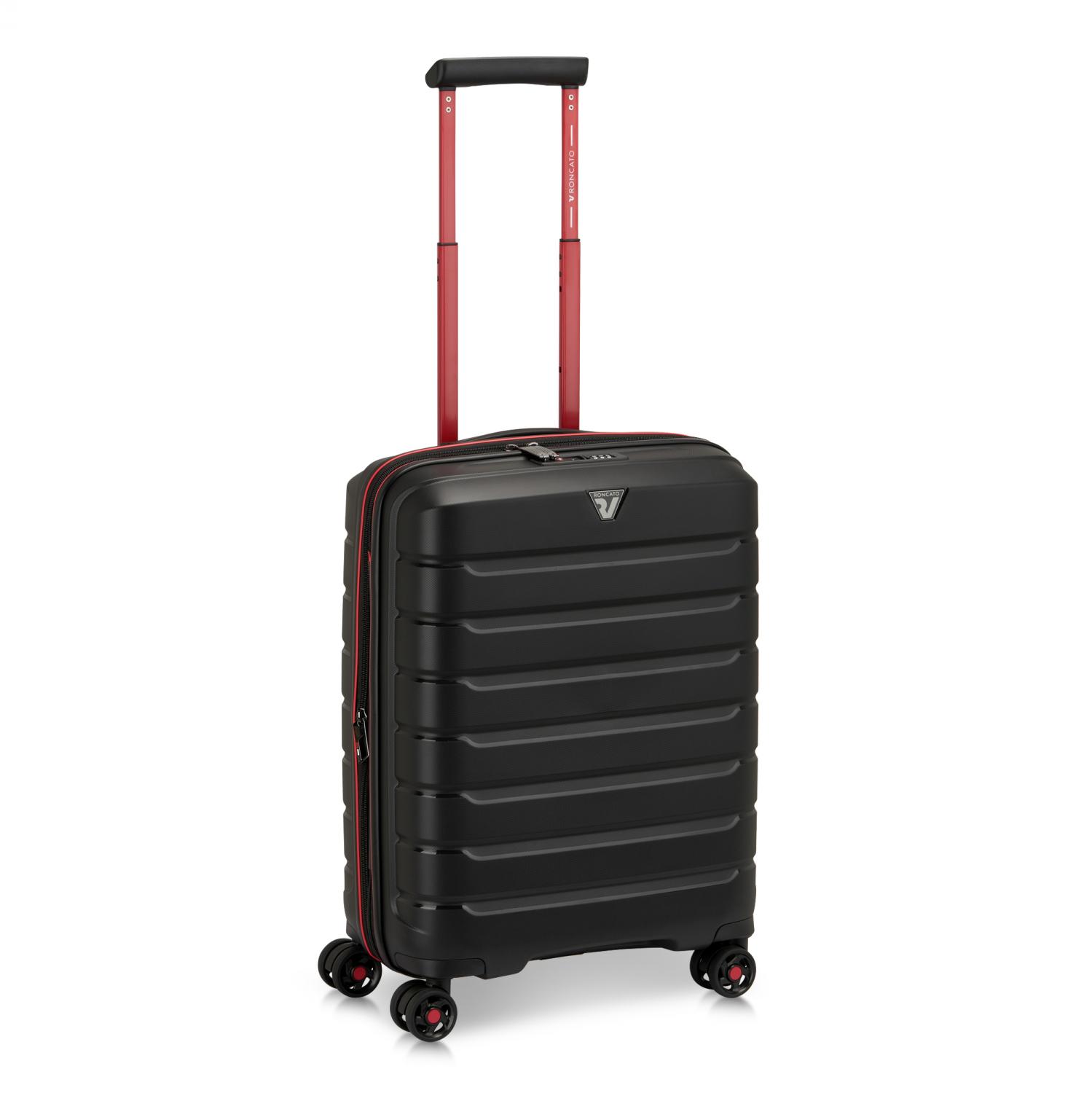 Roncato B-flying Move Trolley Bagaglio A Mano 55x40x20/25 Cm Espandibile - Nero