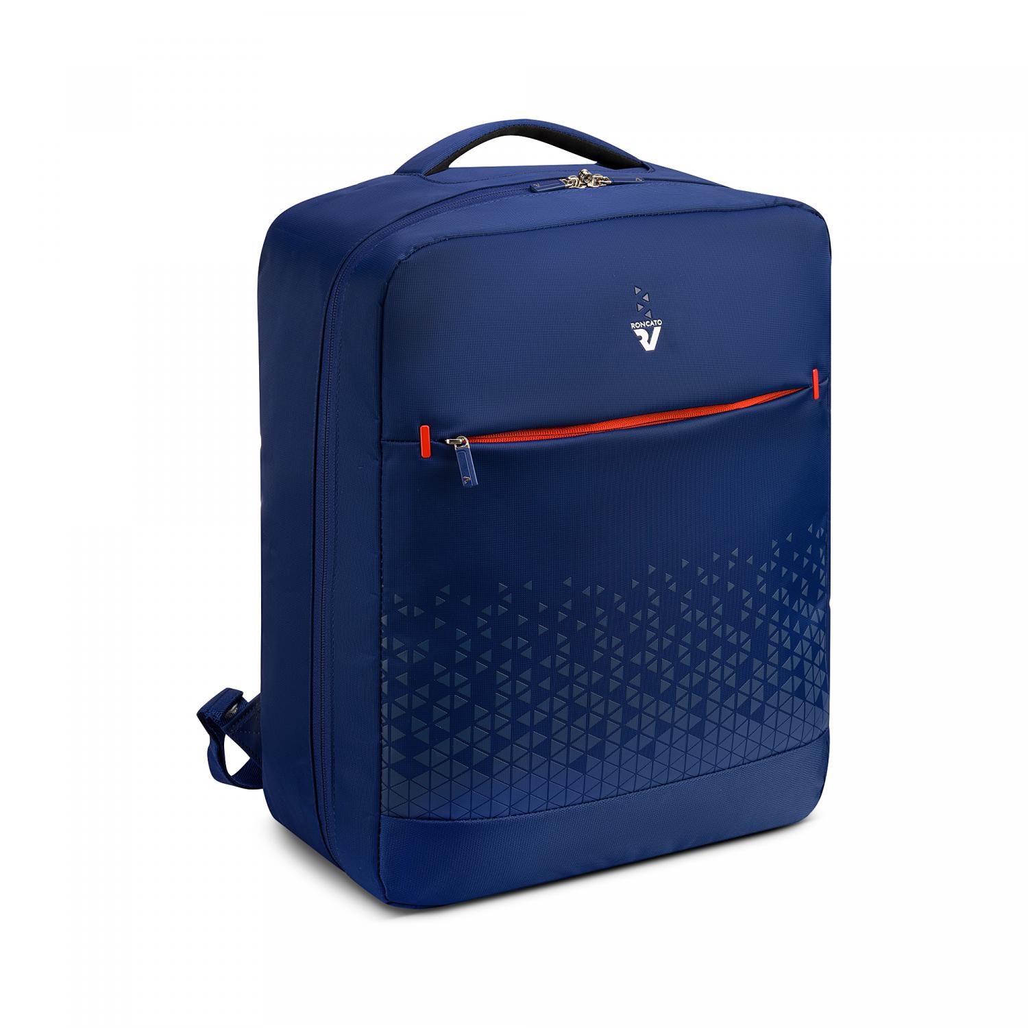 Roncato Crosslite Easyjet Zaino Da Viaggio 45x36x20 Cm - Blu