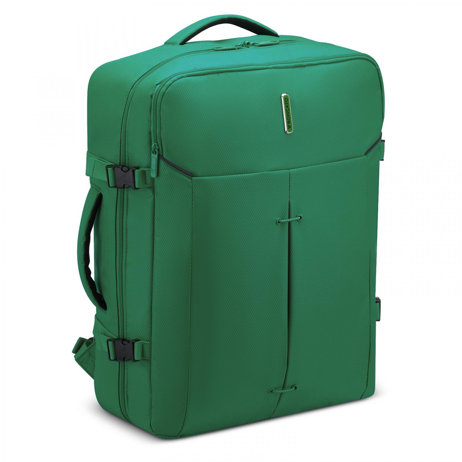 IRONIK 2.0 Mochila viaje 55x40x20 cm - Verde brillante