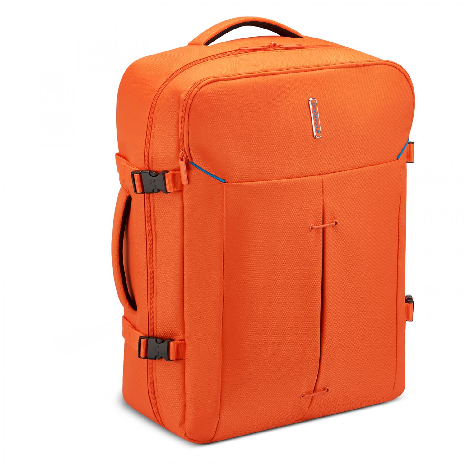 IRONIK 2.0 Mochila viaje 55x40x20 cm - Naranja Brillante