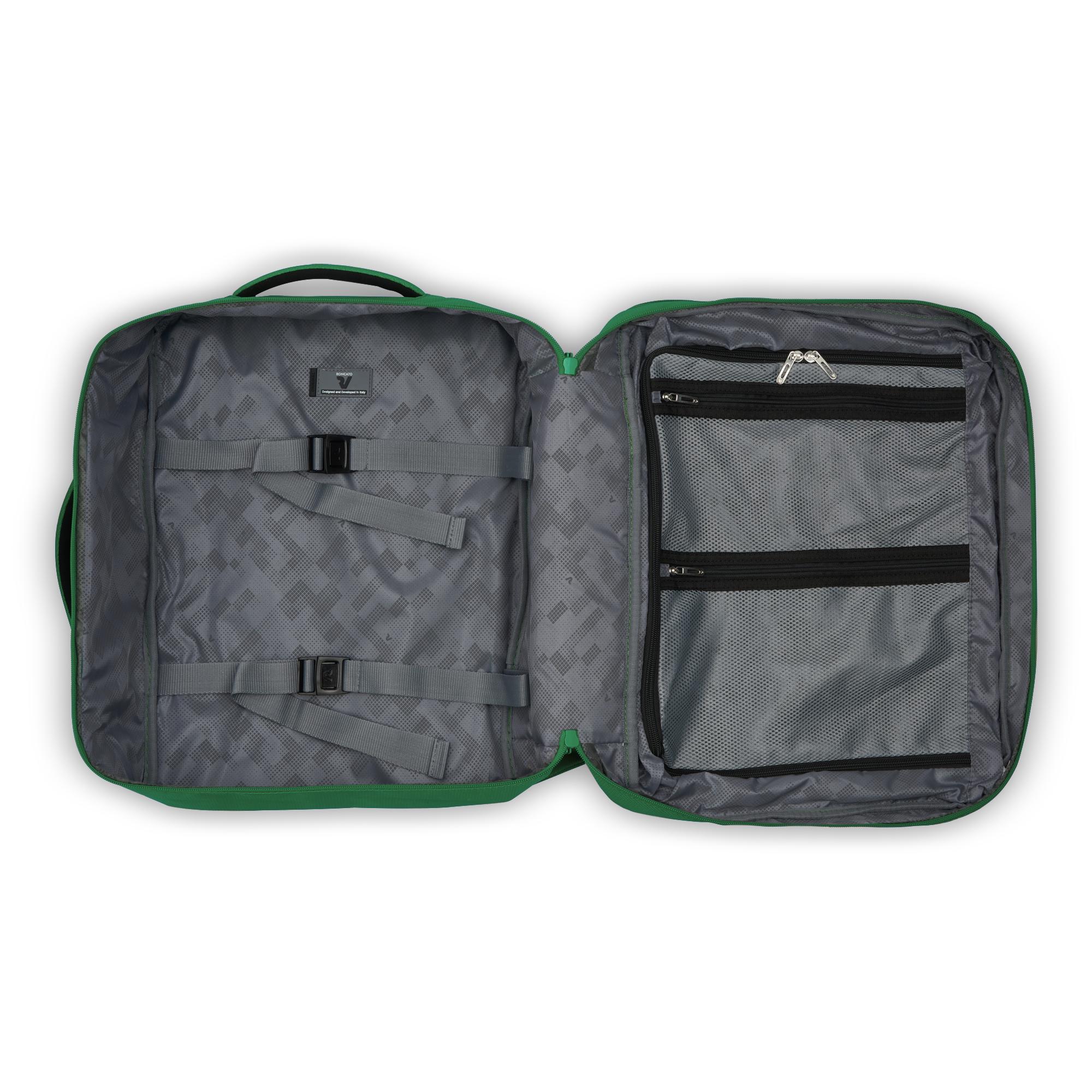 IRONIK 2.0 Easyjet Mochila viaje 45x36x20 cm - Verde brillante