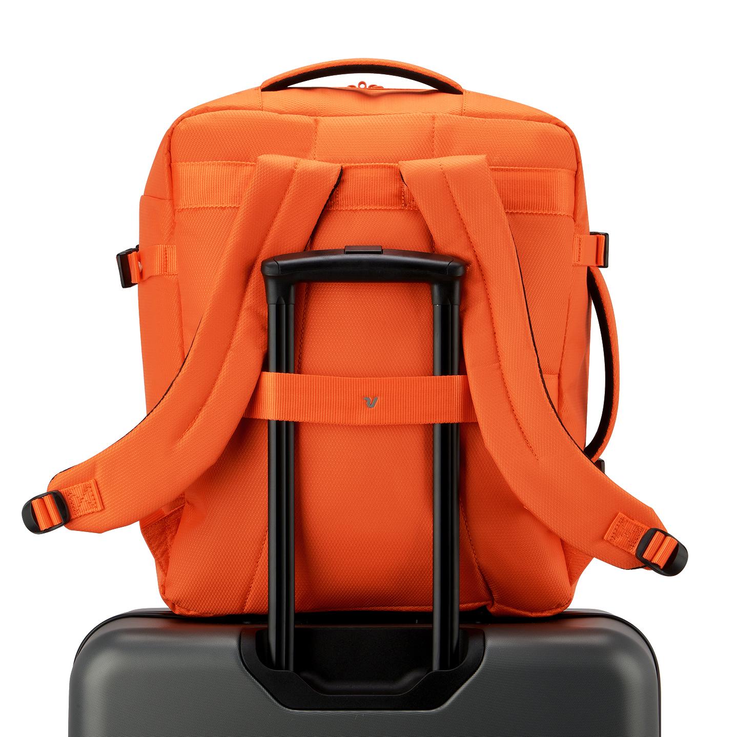 IRONIK 2.0 Easyjet Mochila viaje 45x36x20 cm - Naranja Brillante