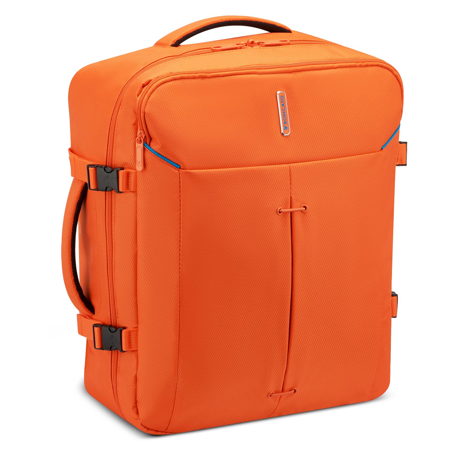 IRONIK 2.0 Easyjet Mochila viaje 45x36x20 cm - Naranja Brillante
