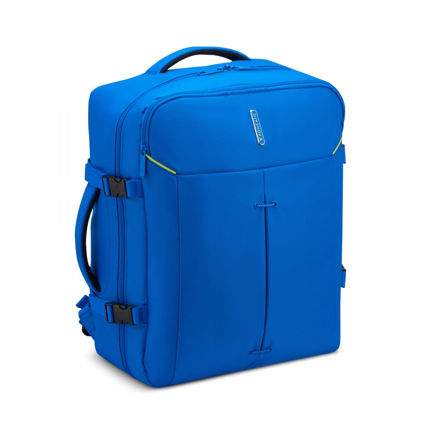 Roncato Ironik 2.0 Easyjet Zaino Da Viaggio 45x36x20 Cm - Blu Cobalto