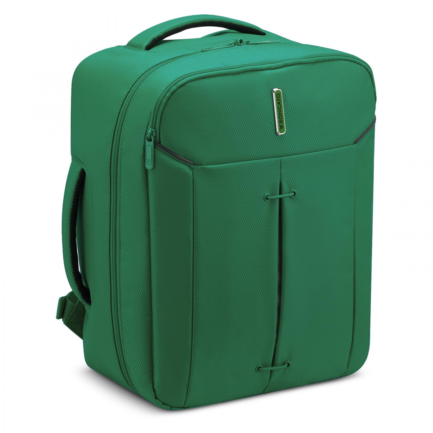IRONIK 2.0 Vueling Mochila viaje para portátil 15.6 -  40x20x30 cm - Verde brillante