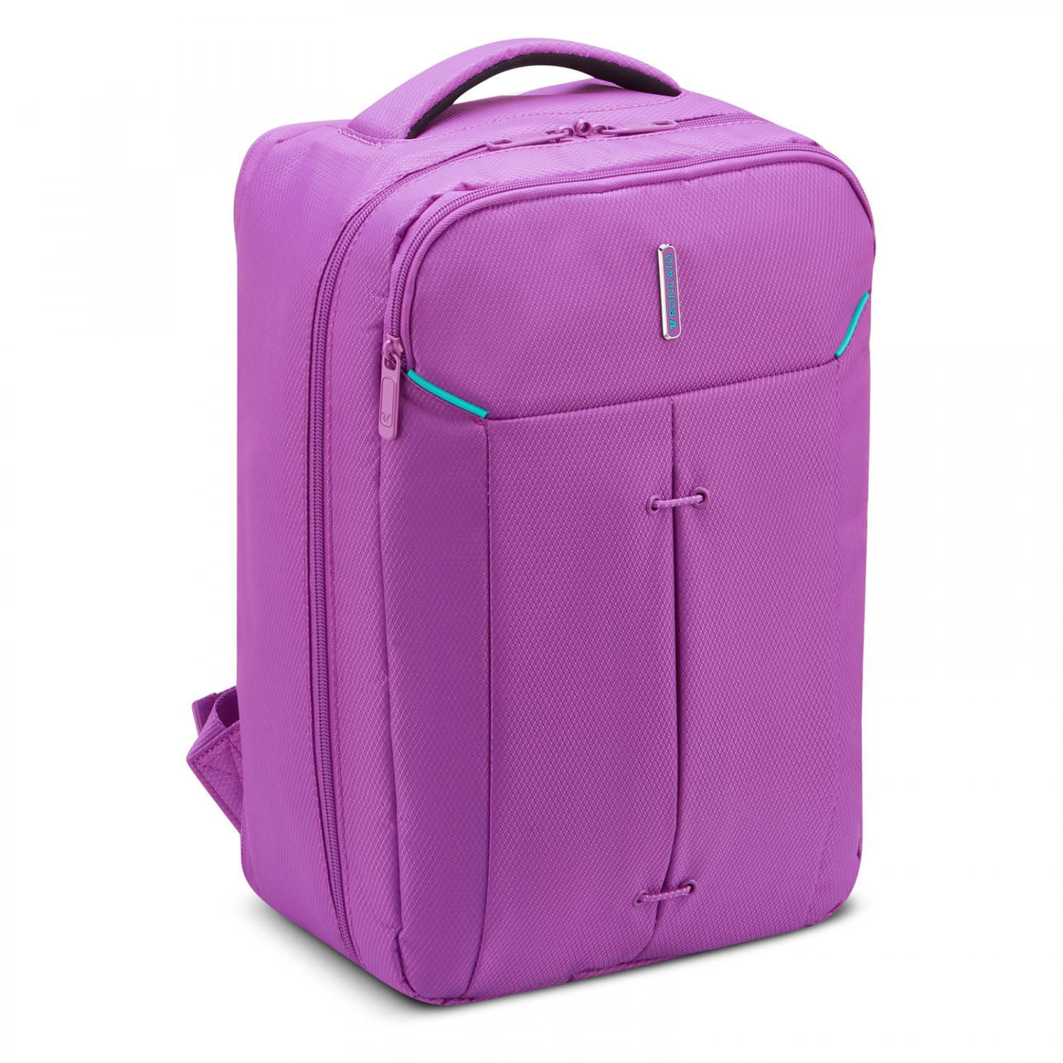 IRONIK 2.0 Ryanair Mochila viaje 40x25x15/20 cm Expandible - Orquídea