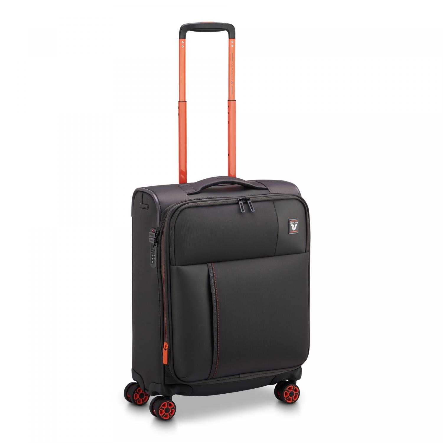 Roncato Move Trolley Bagaglio A Mano 55x40x20/23 Cm Espandibile - Grafite