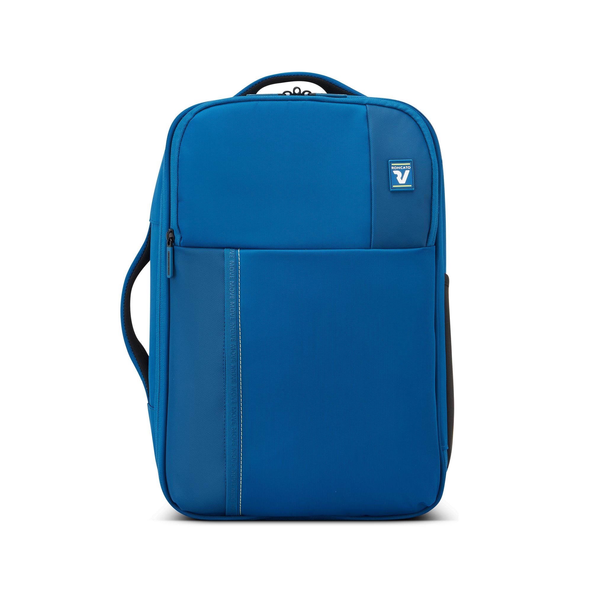 Zaino Da Viaggio Uomo 50L – Approvato TSA Per Volo – Con Porta Laptop 17" E Porta USB – Copertura Antipioggia Inclusa – Blu