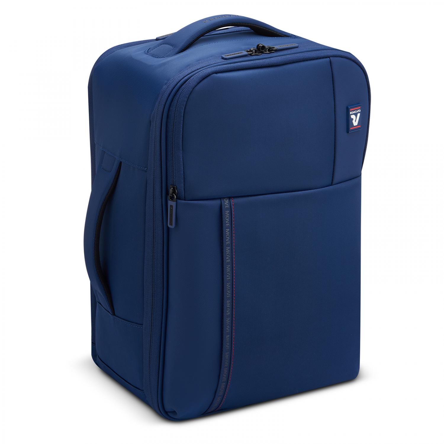 MOVE Ryanair Zaino da viaggio porta PC 14 -  40x25x20 cm - Blu Oltremare