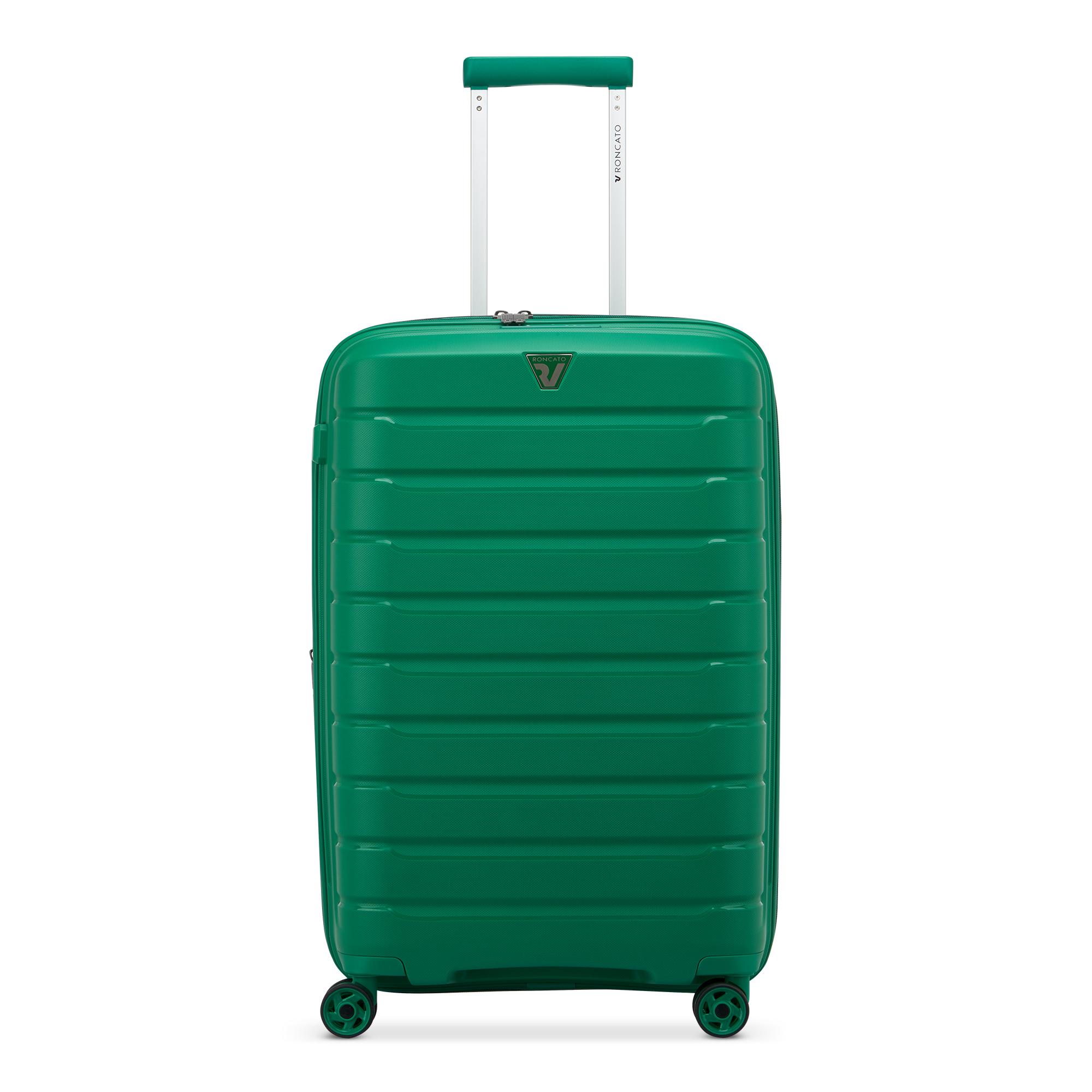 B-FLYING JUEGO DE MALETAS (Grande, Mediano, Cabina) - Verde brillante