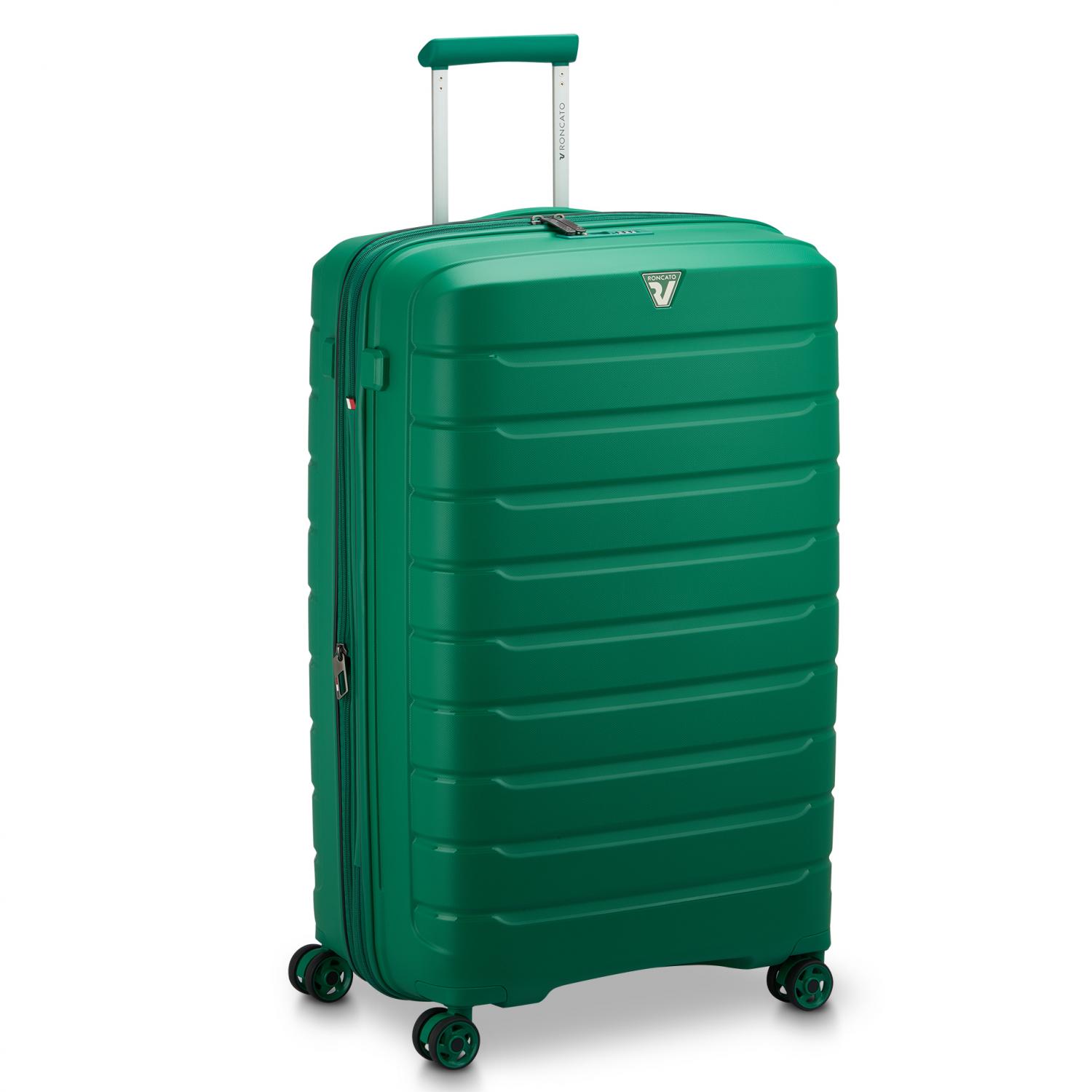 B-FLYING Maleta grande 78 cm Expandible - Verde brillante