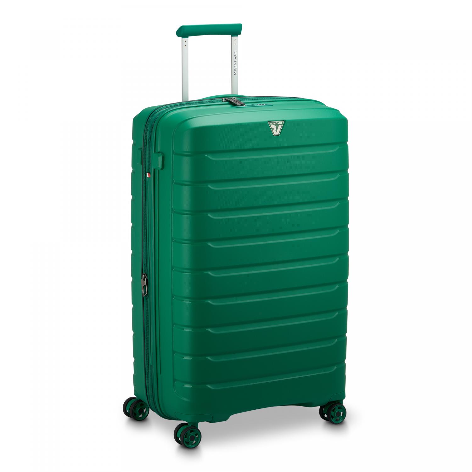 Roncato B-flying Trolley Grande 78 Cm Espandibile - Verde Brillante