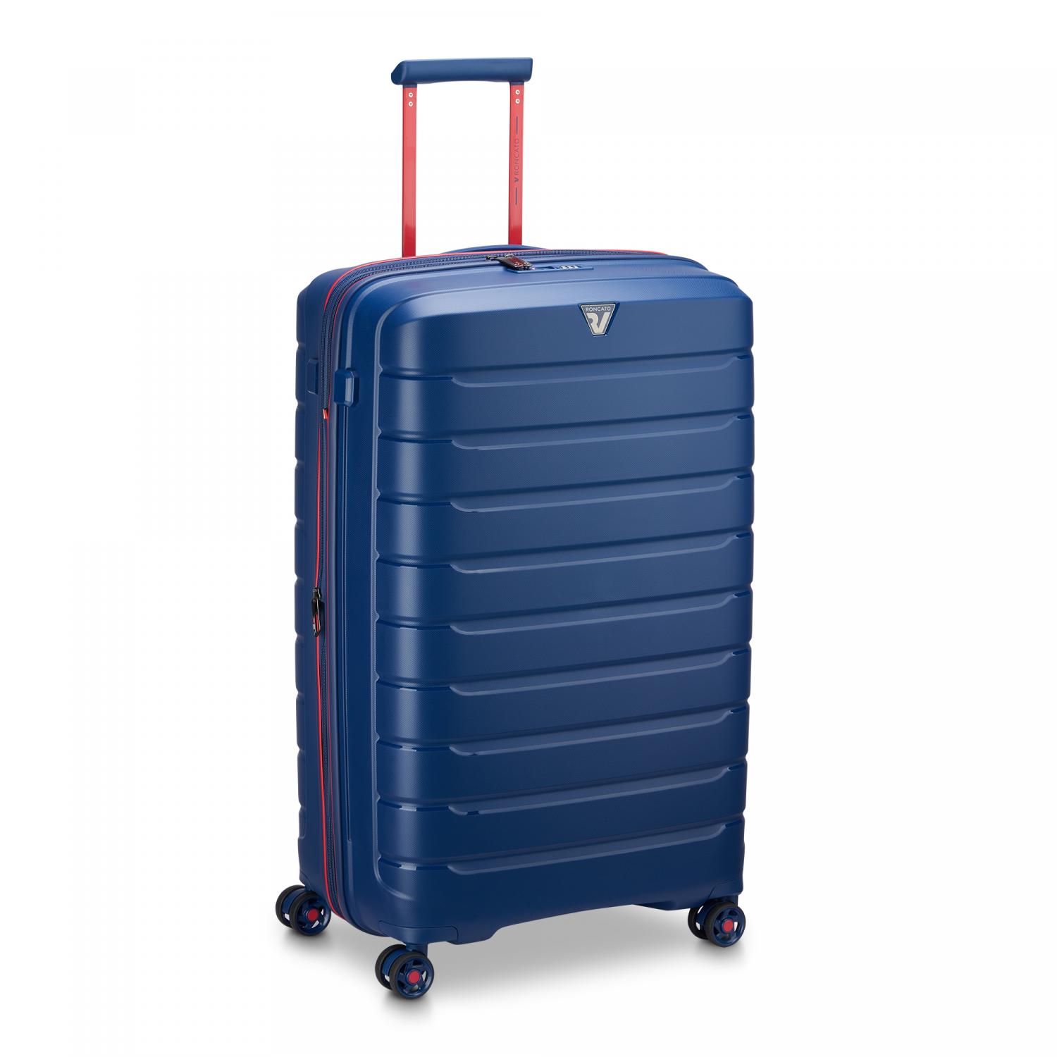 Roncato B-flying Move Trolley Grande 78 Cm Espandibile - Blu Oltremare