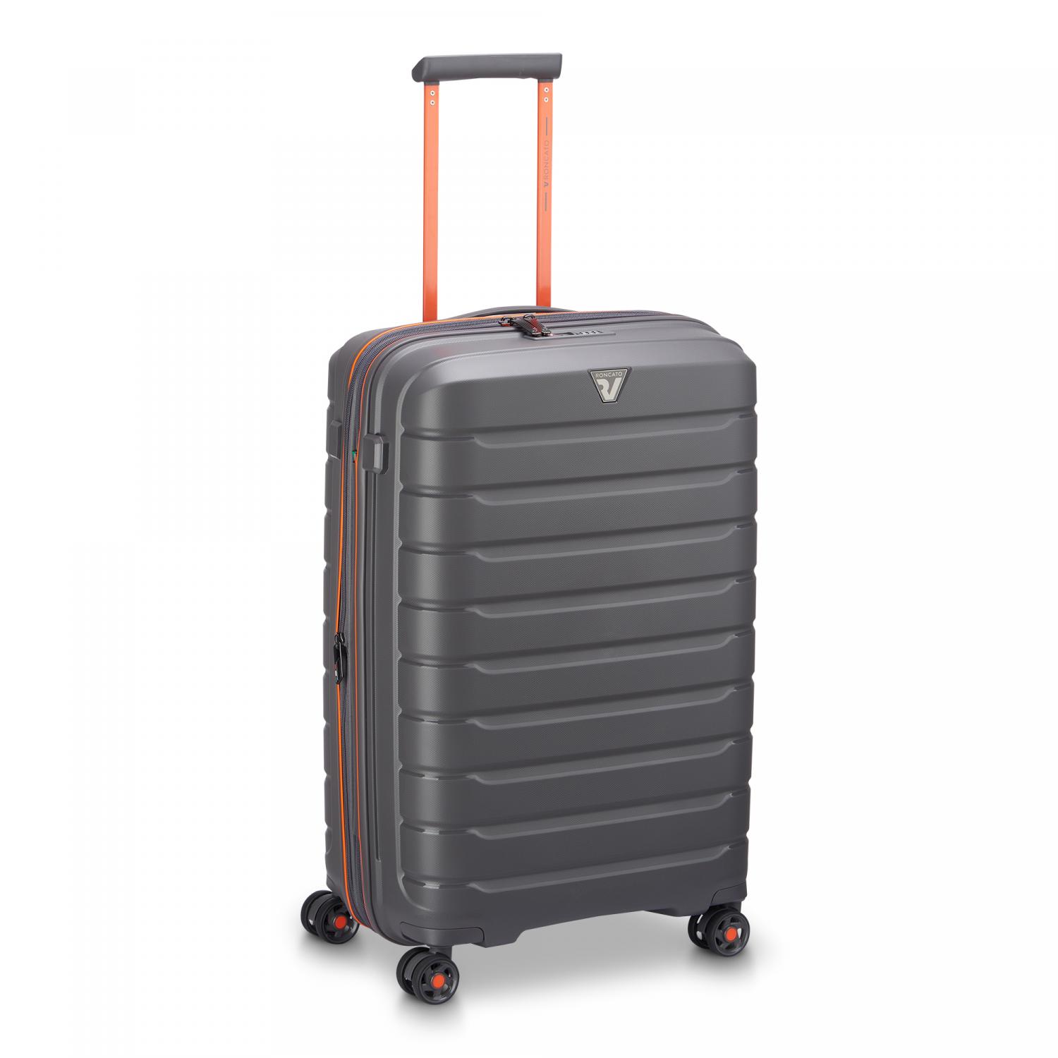 Roncato B-flying Move Trolley Medio 68 Cm Espandibile - Grafite