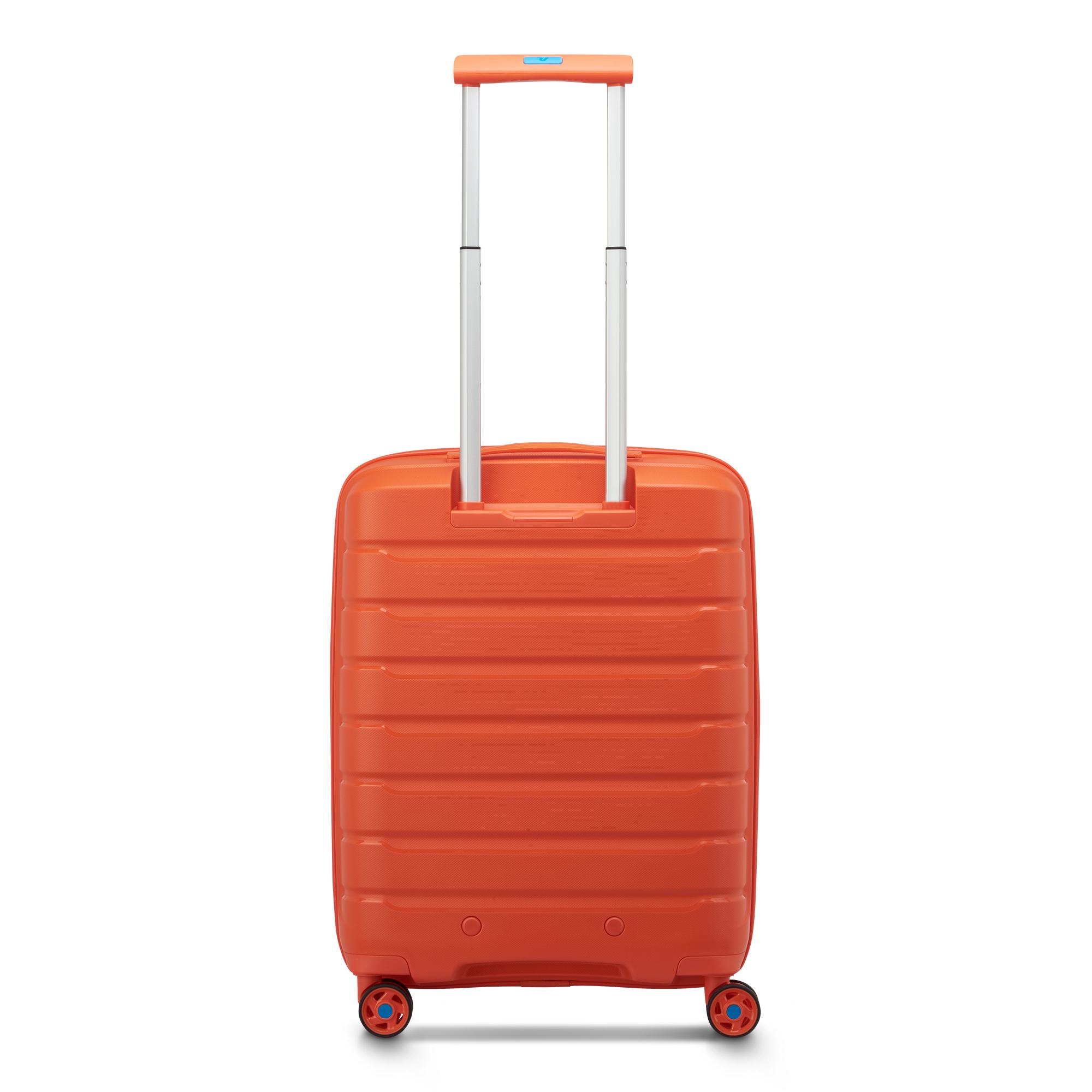 B-FLYING Valise cabine 55x40x20/25 cm Extensible - Orange brillante