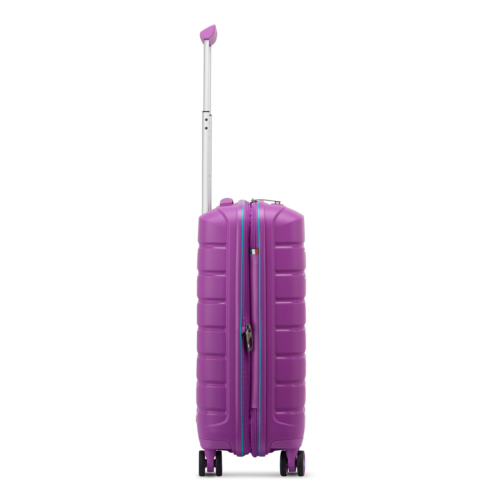 B-FLYING Valise cabine 55x40x20/25 cm Extensible - Orchidée