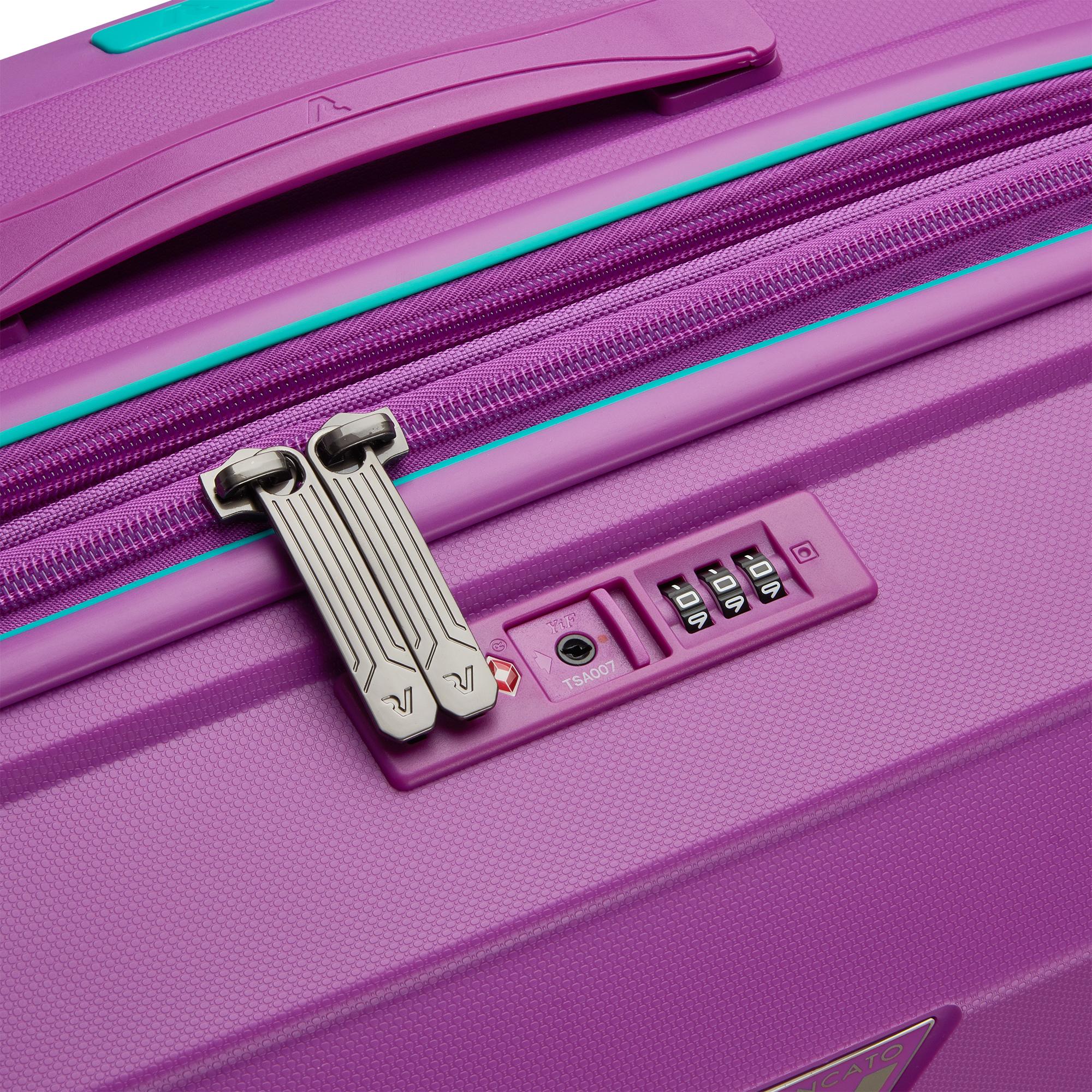 B-FLYING Valise cabine 55x40x20/25 cm Extensible - Orchidée