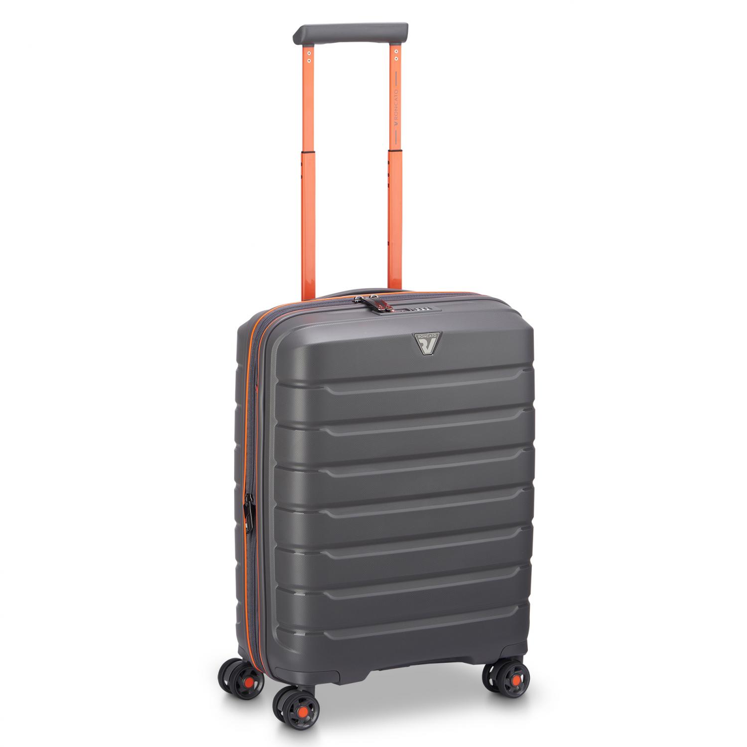 B-FLYING MOVE Trolley bagaglio a mano 55x40x20/25 cm Espandibile - Grafite