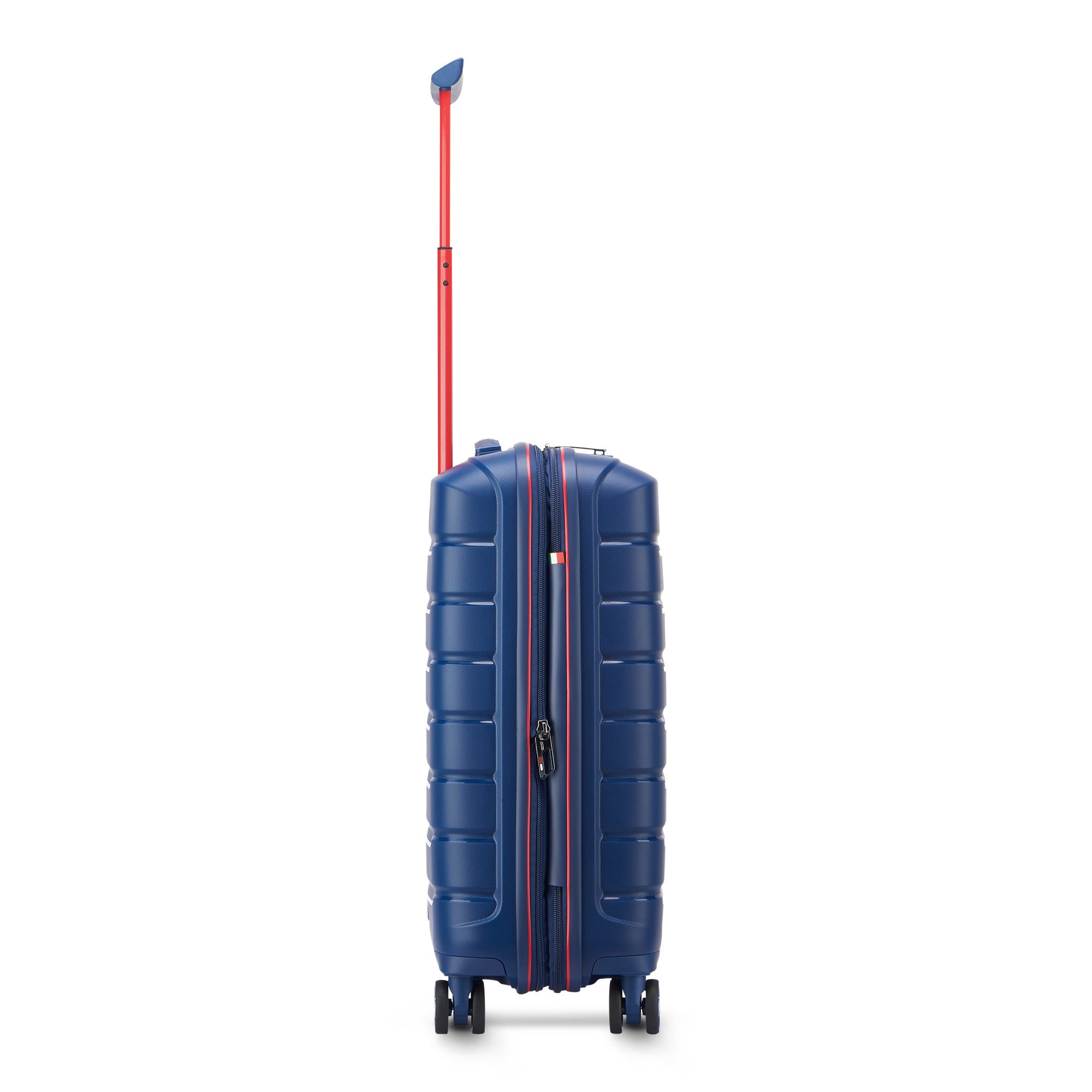 B-FLYING MOVE Trolley bagaglio a mano 55x40x20/25 cm Espandibile - Blu Oltremare