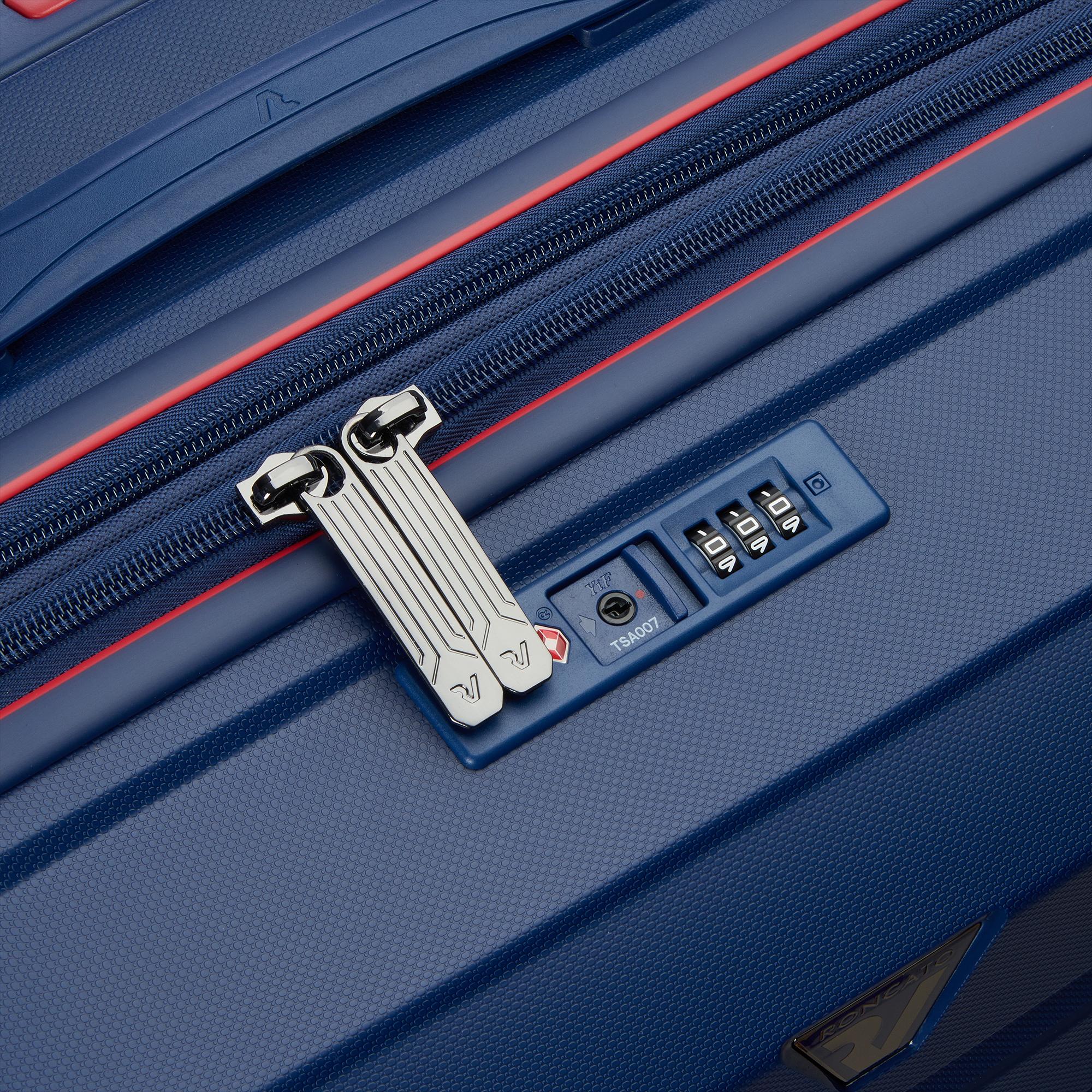 B-FLYING MOVE Trolley bagaglio a mano 55x40x20/25 cm Espandibile - Blu Oltremare