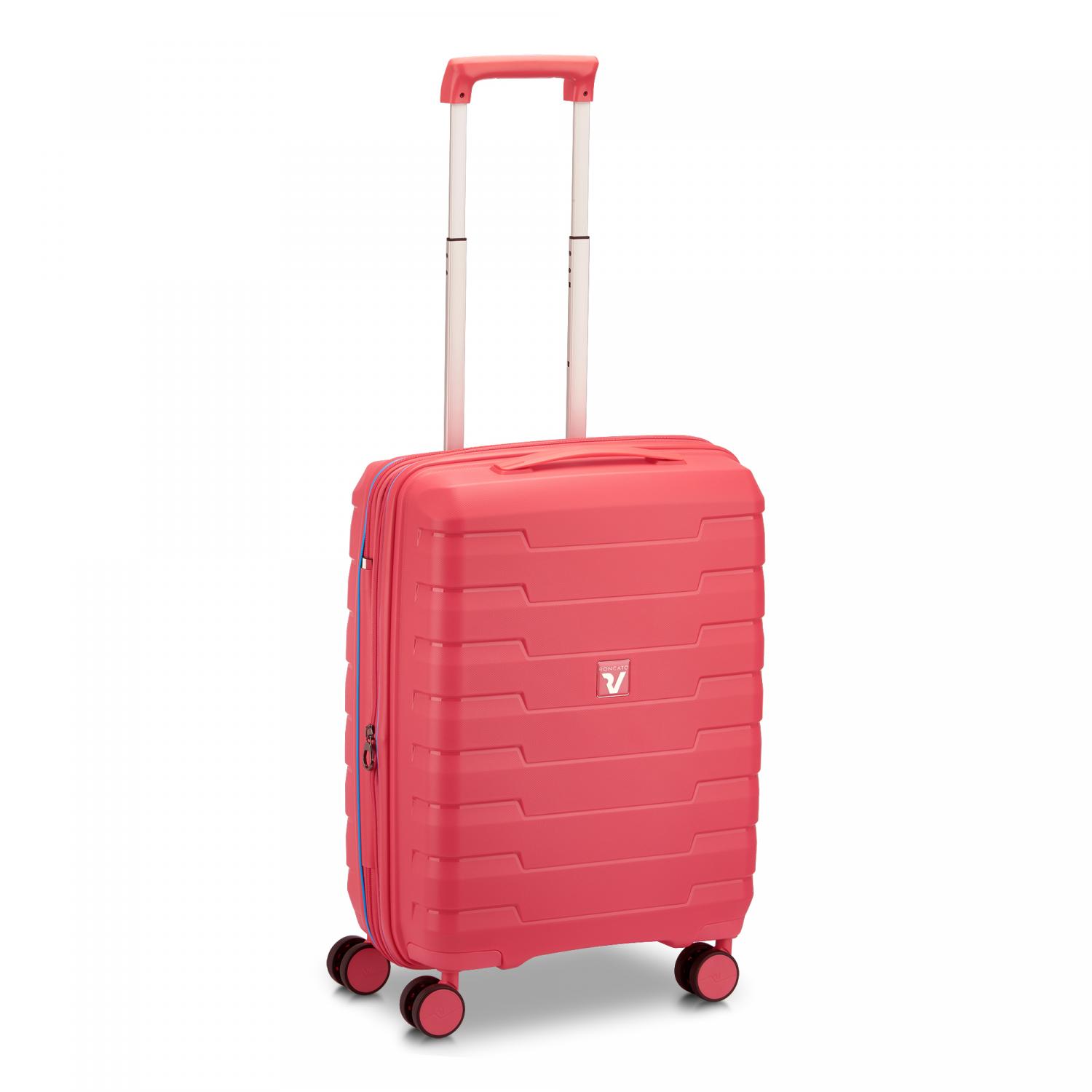 Roncato Skyline 2.0 Trolley Bagaglio A Mano 55x40x20/25 Cm Espandibile - Radiant Red