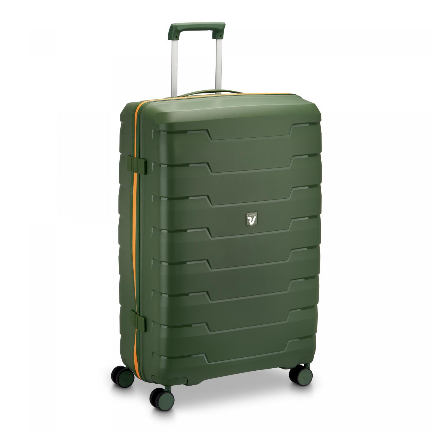 SKYLINE 2.0 NEON Trolley grande 79 cm - Verde Militare