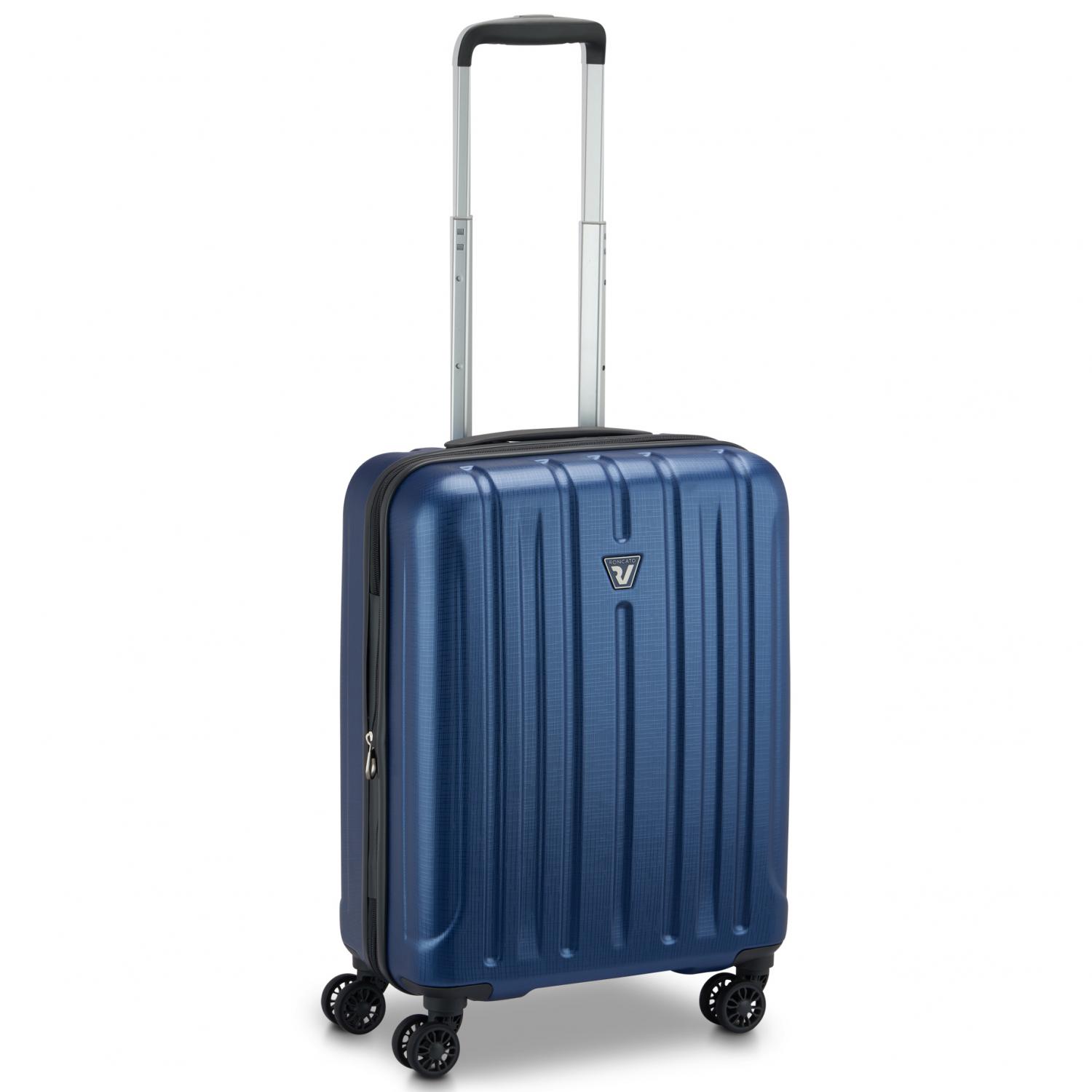 KINETIC 2.0 Trolley bagaglio a mano 55x40x20/25 cm Espandibile - Blu