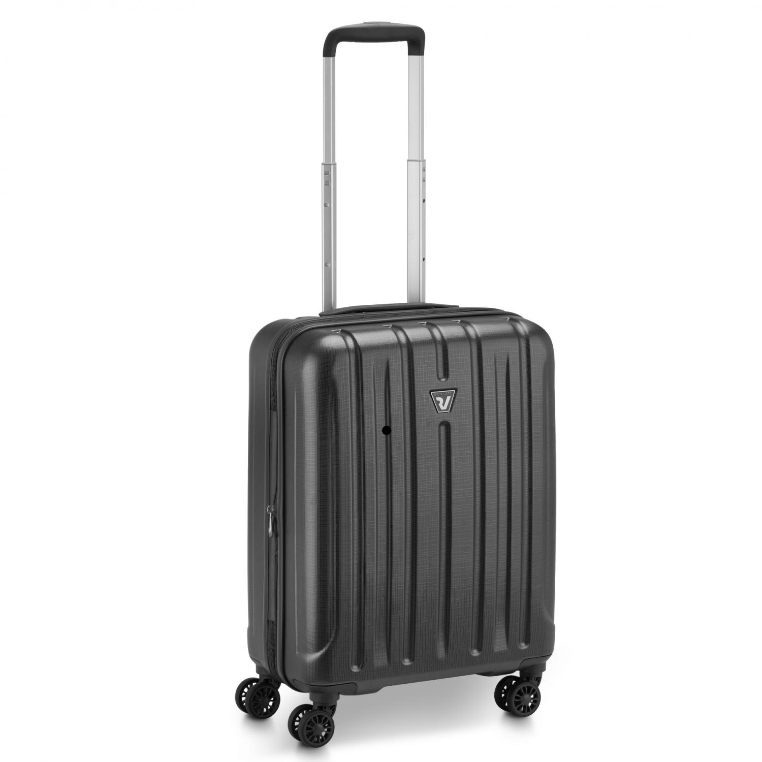 KINETIC 2.0 Trolley bagaglio a mano 55x40x20/25 cm Espandibile - Nero