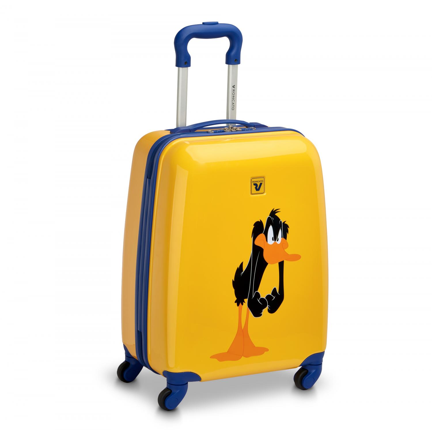 Roncato Looney Tunes Trolley Bagaglio A Mano 50x36x22 Cm - Daffy Duck