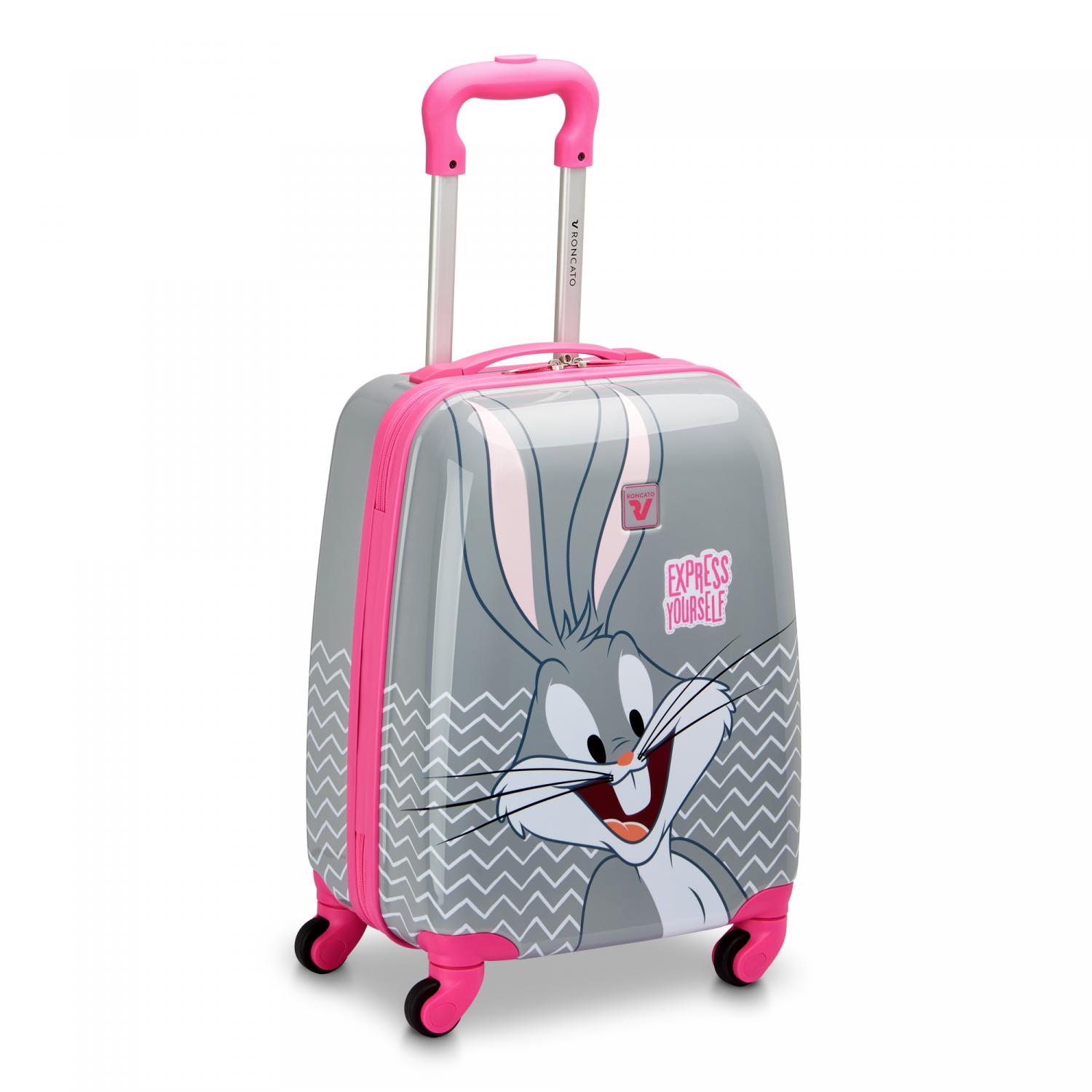 Roncato Looney Tunes Trolley Bagaglio A Mano 44x32x22 Cm - Bugs Bunny